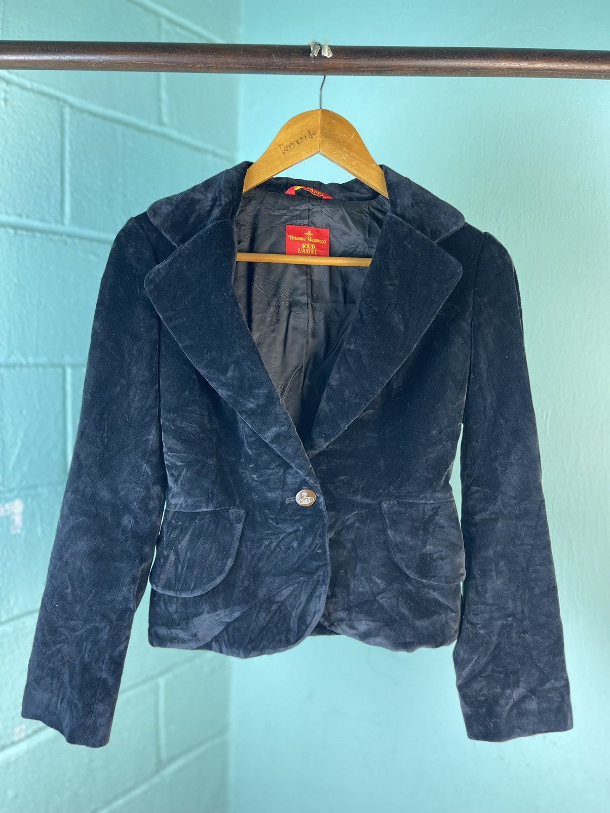 Vivienne Westwood Vivienne Westwood Velvet Blazzer Size XS / US 0-2 / IT 36-38 - 6 Thumbnail