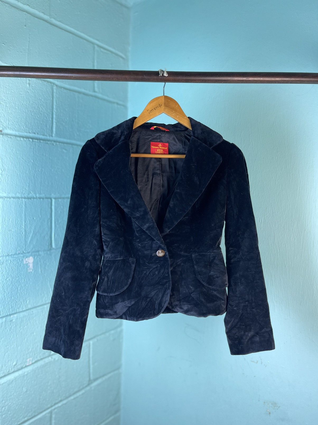 Vivienne Westwood Vivienne Westwood Velvet Blazzer Size XS / US 0-2 / IT 36-38 - 1 Thumbnail