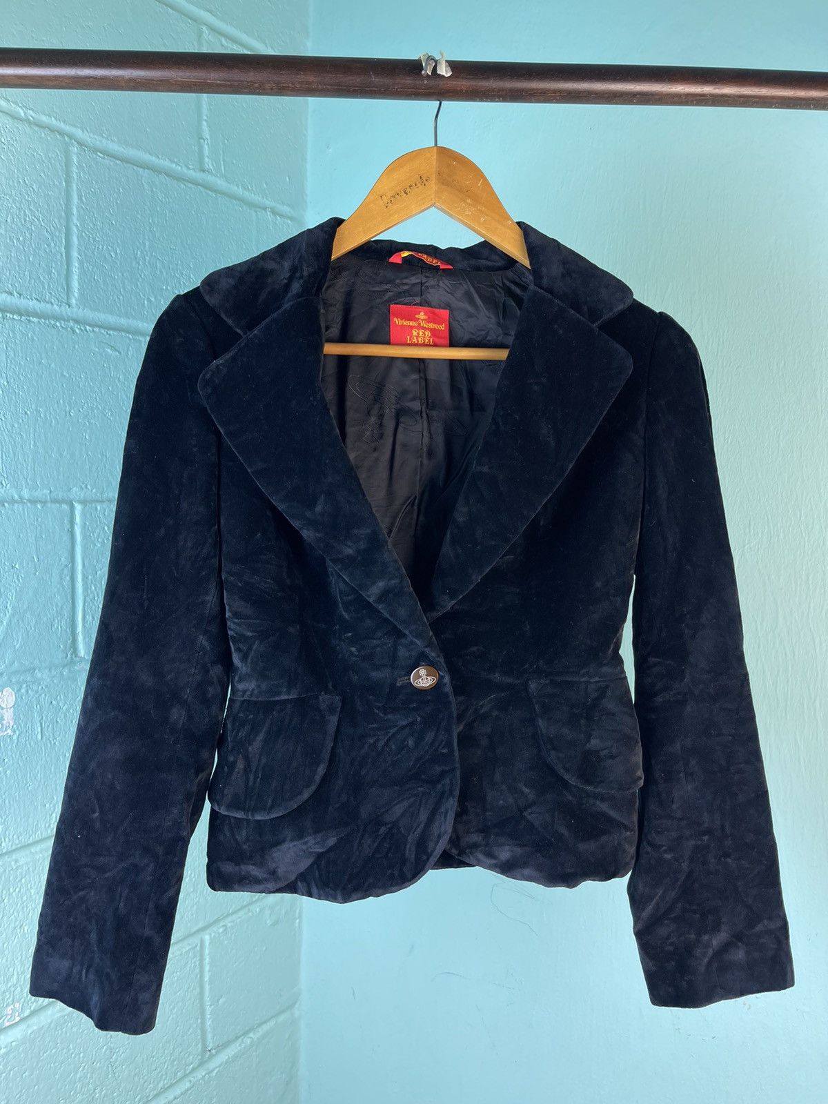 Vivienne Westwood Vivienne Westwood Velvet Blazzer Size XS / US 0-2 / IT 36-38 - 8 Thumbnail