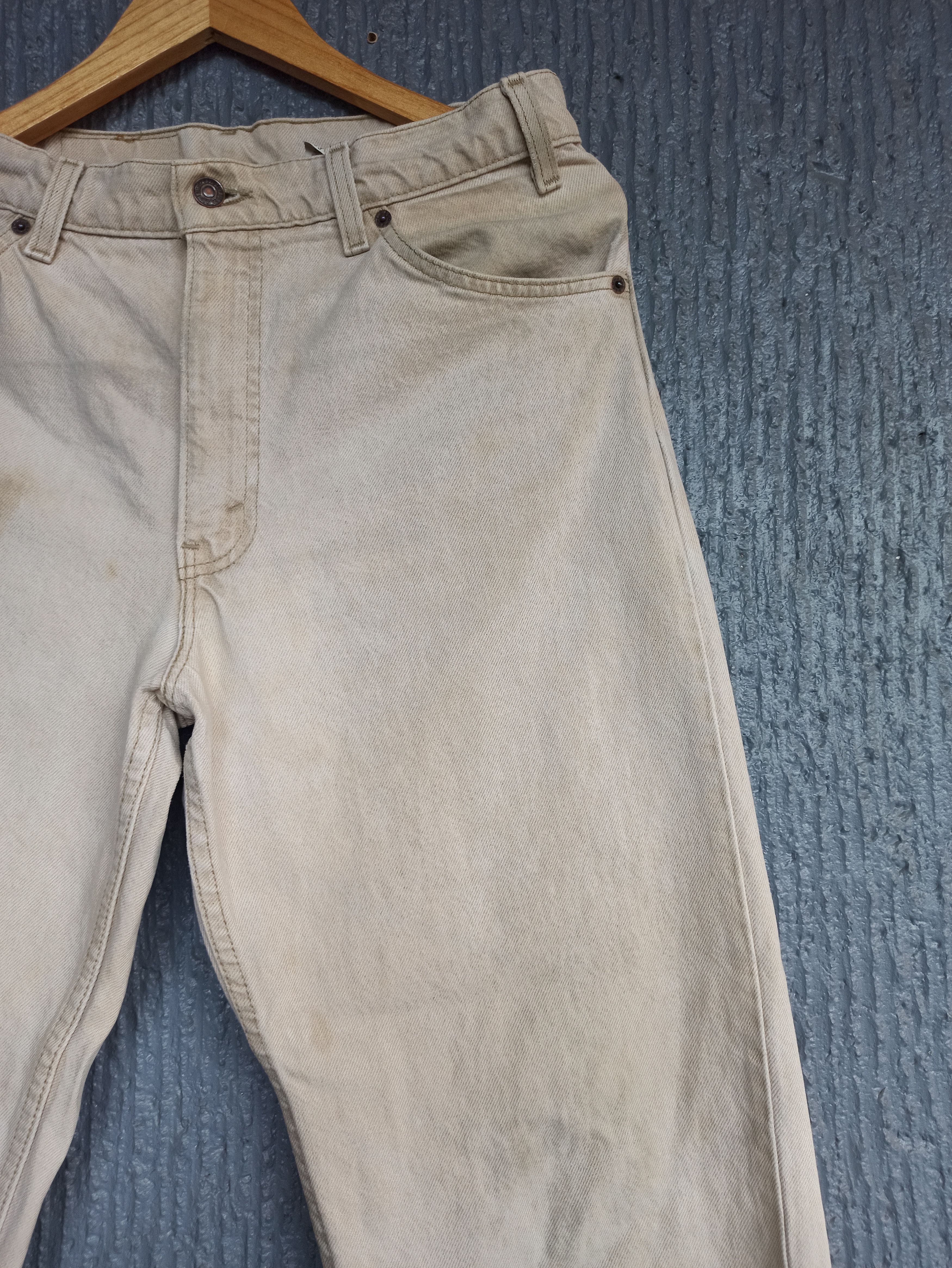 Levi's Vintage Levis 550 Orange Tab Tapered Pants Size US 33 - 13 Thumbnail