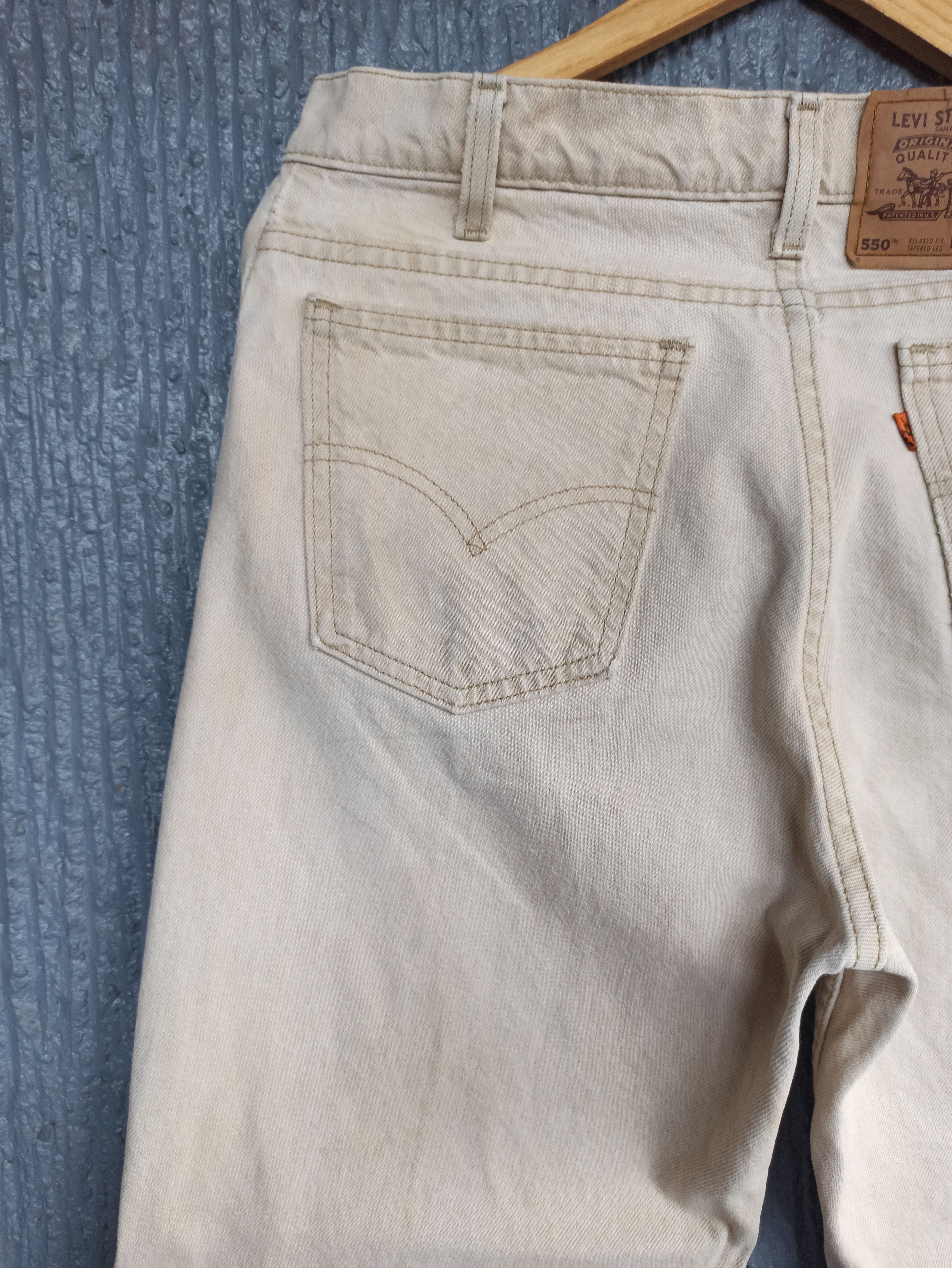 Levi's Vintage Levis 550 Orange Tab Tapered Pants Size US 33 - 10 Thumbnail