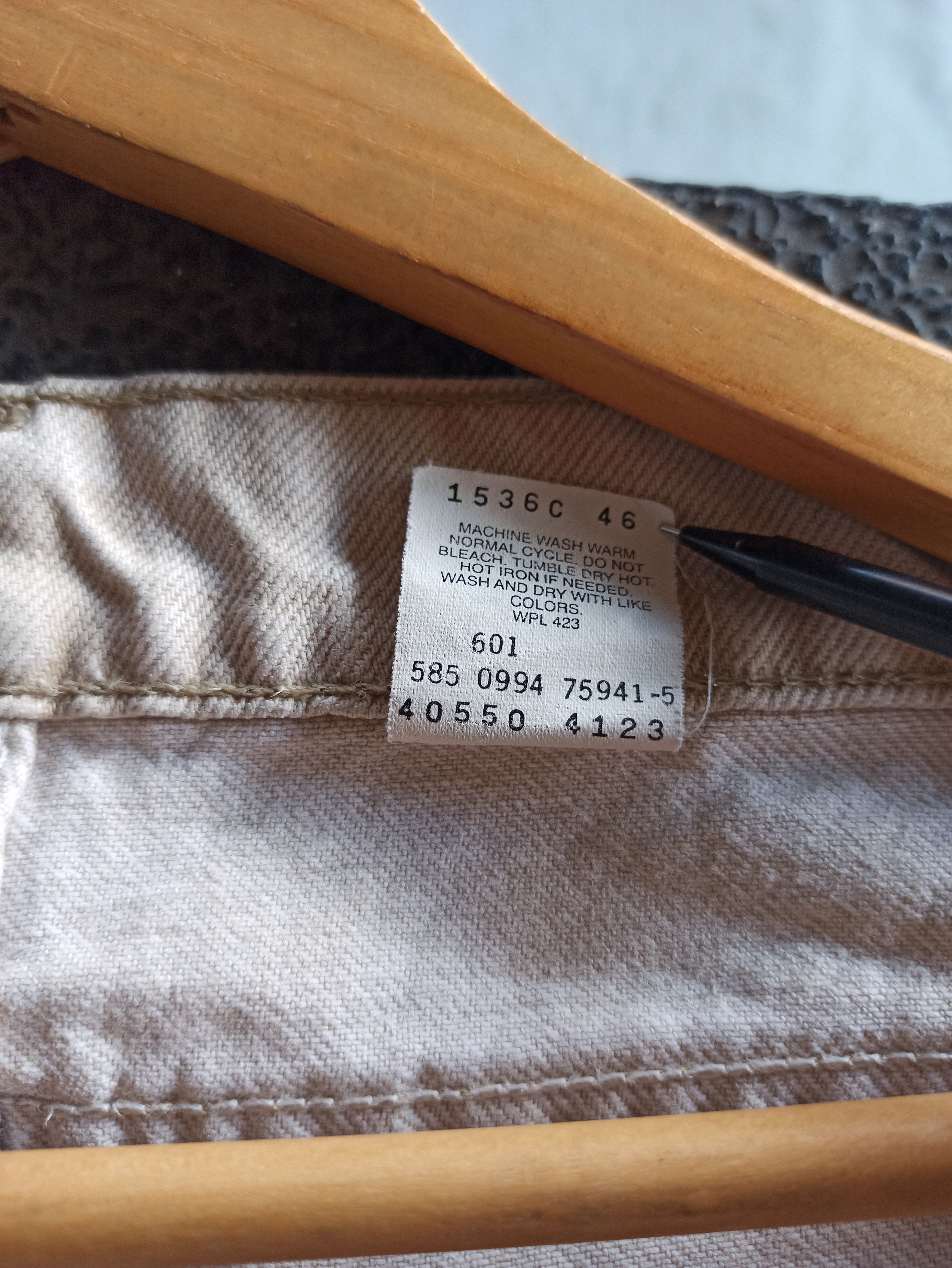 Levi's Vintage Levis 550 Orange Tab Tapered Pants Size US 33 - 5 Thumbnail