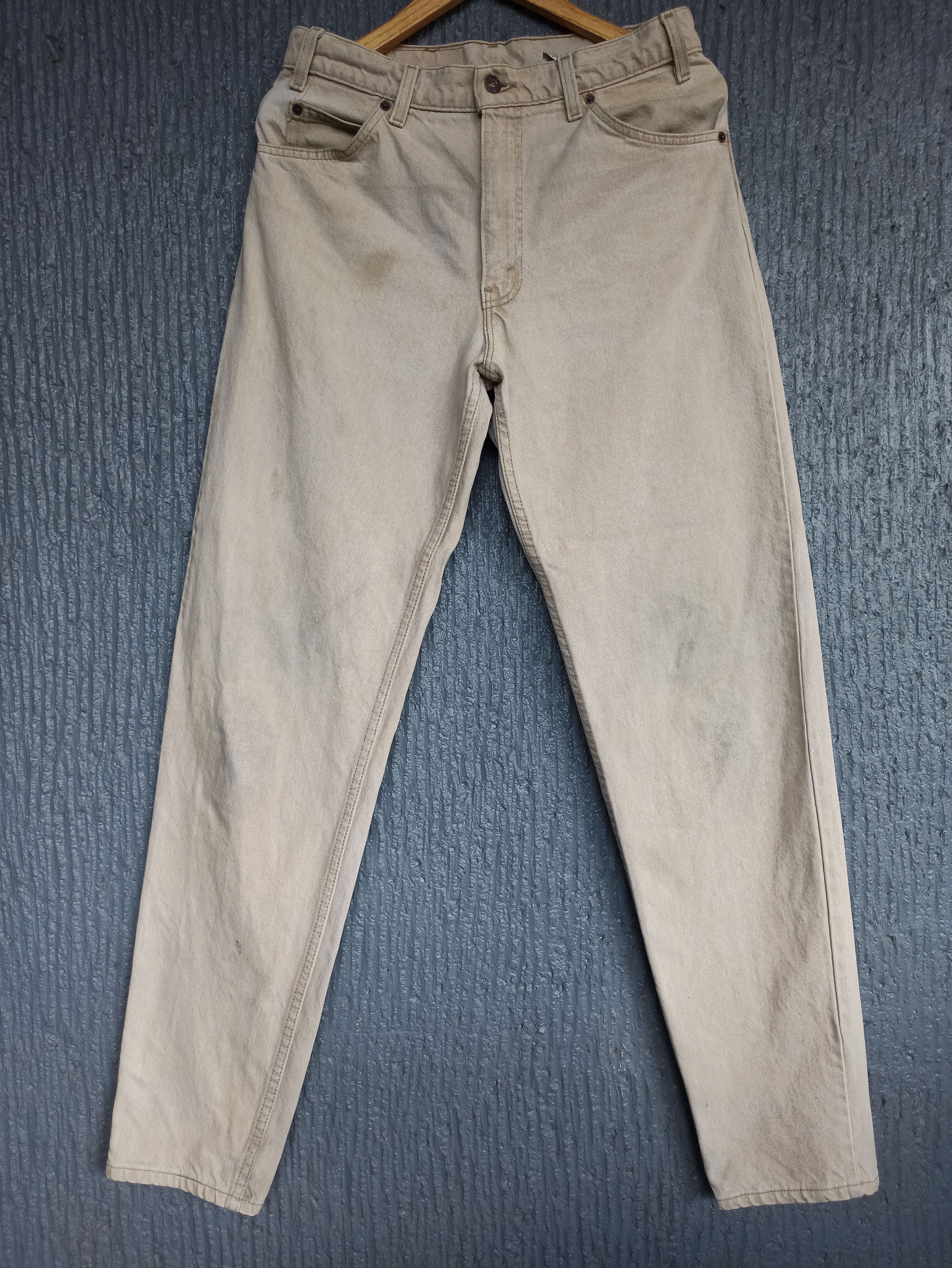 Levi's Vintage Levis 550 Orange Tab Tapered Pants Size US 33 - 4 Thumbnail
