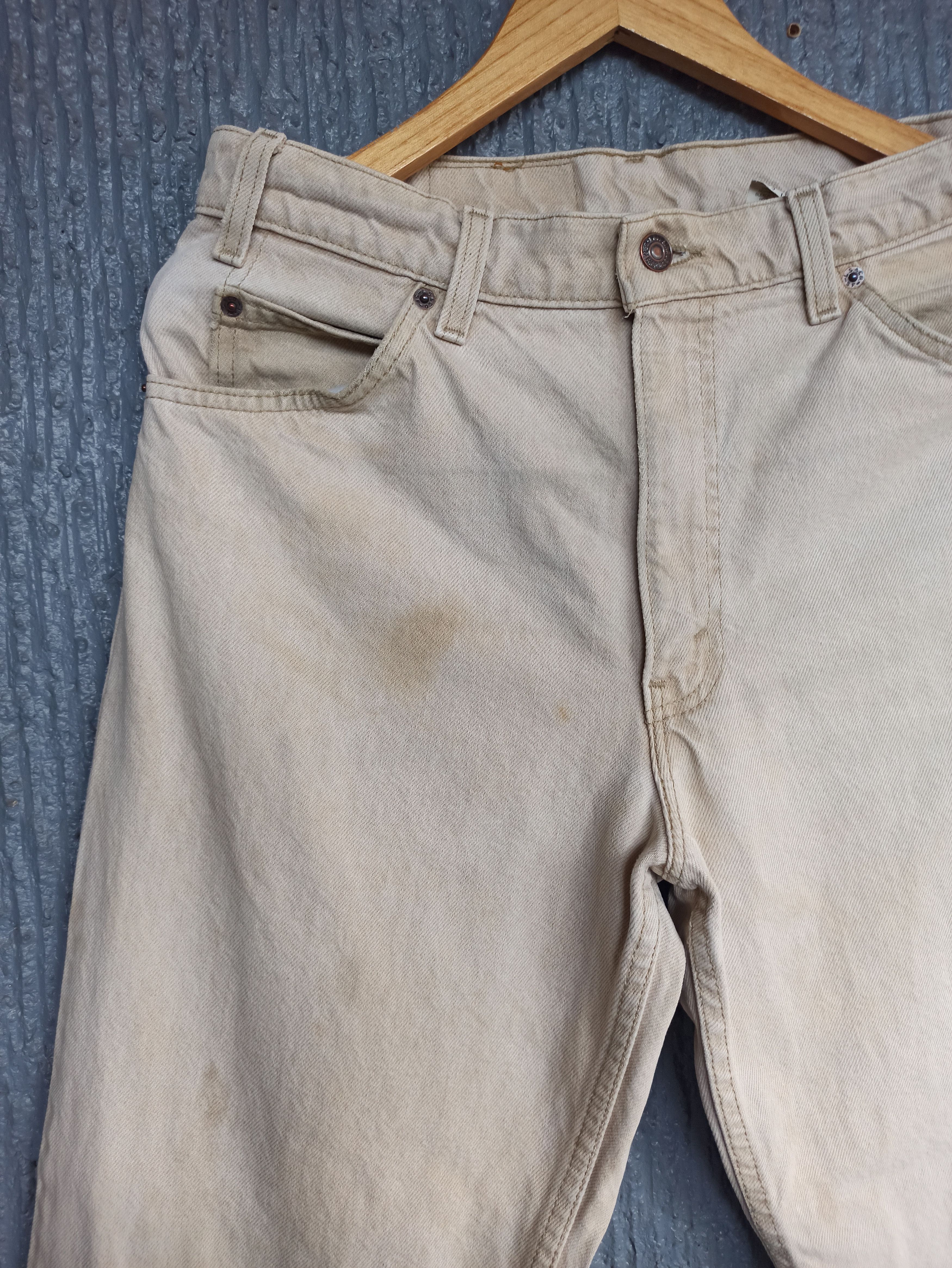Levi's Vintage Levis 550 Orange Tab Tapered Pants Size US 33 - 16 Thumbnail