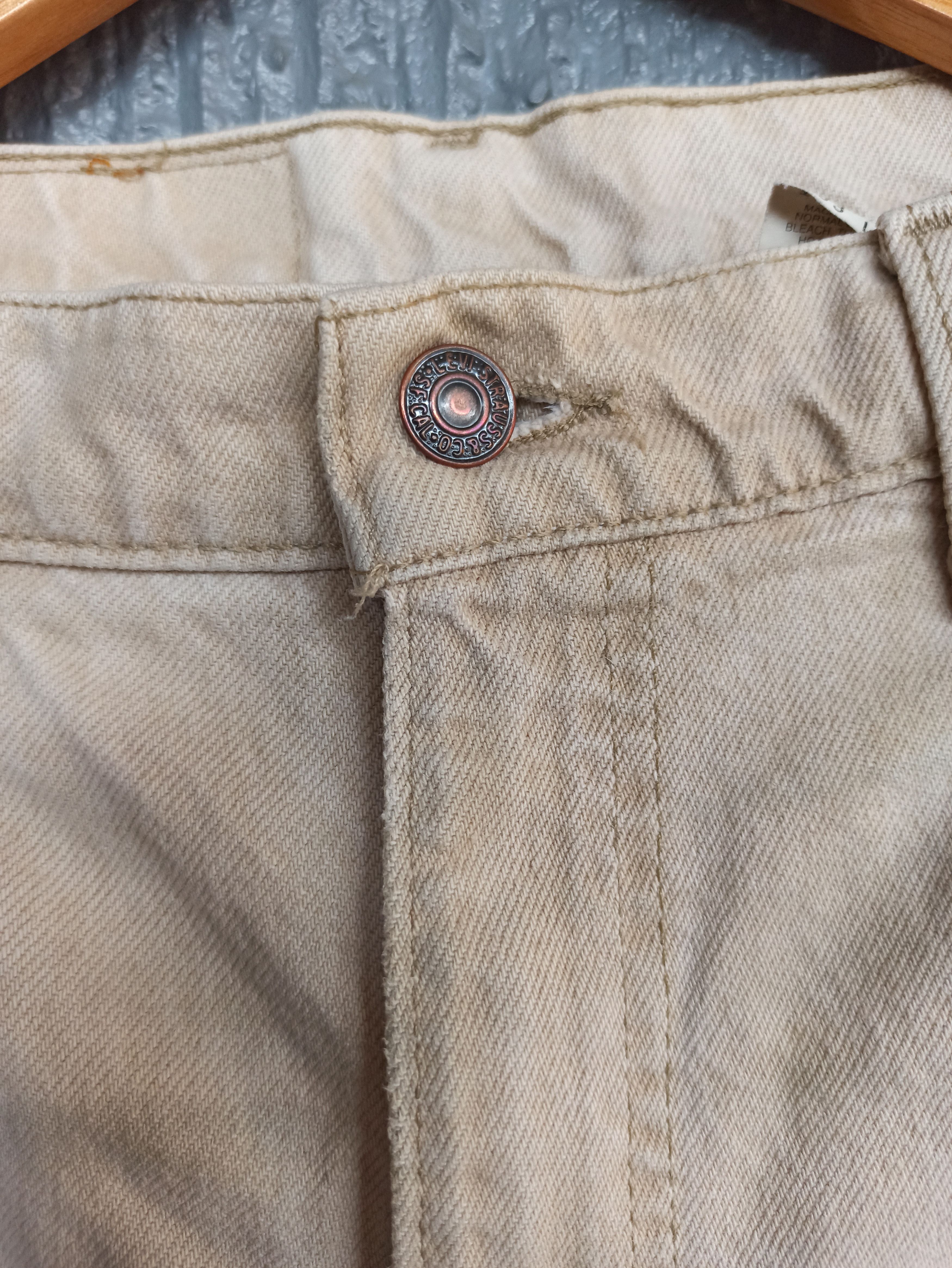 Levi's Vintage Levis 550 Orange Tab Tapered Pants Size US 33 - 12 Thumbnail