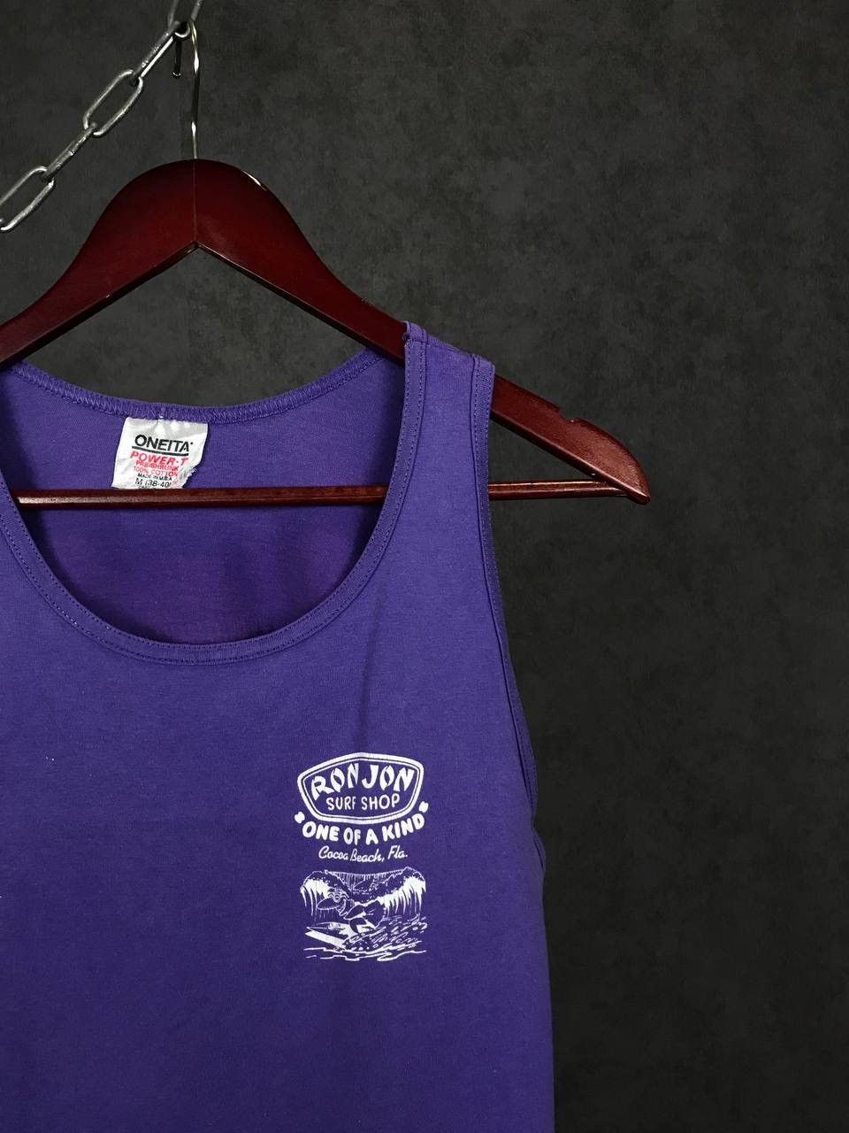 Vintage Ron Jon Surf Shop 1986 made in USA American vintage tee Size US M / EU 48-50 / 2 - 6 Thumbnail