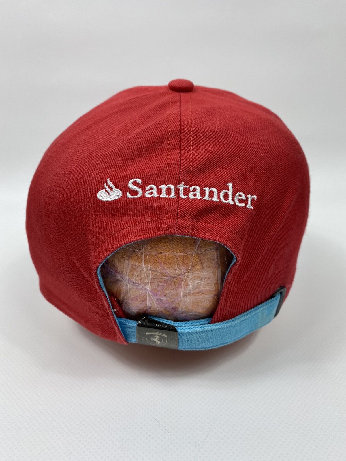 Ferrari 🔥LASTDROP🔥#28 Santander White Red Authentic Hat Cap Size ONE SIZE - 8 Thumbnail