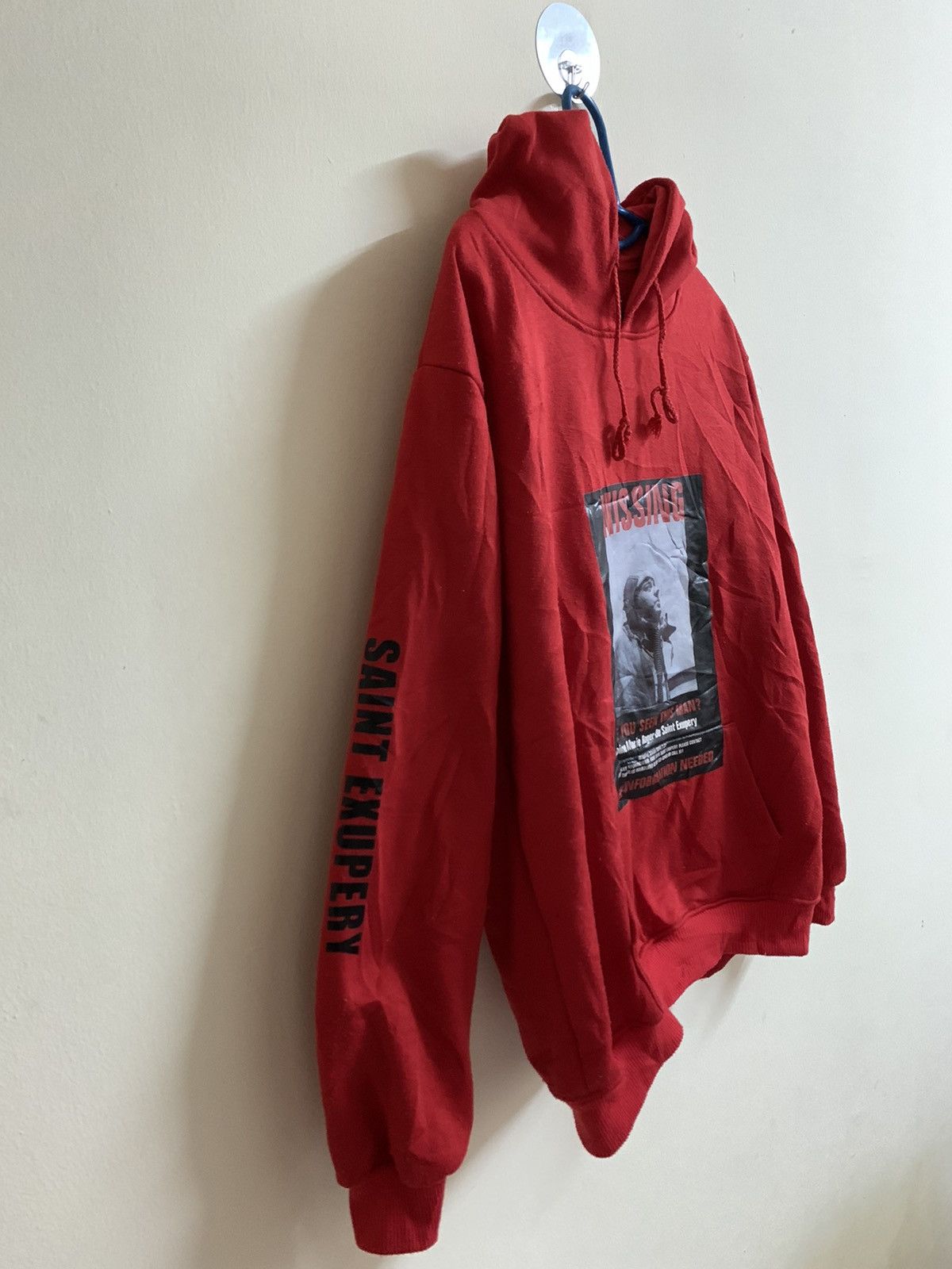 Vintage Antoine Saint Exupery Hoodies Size US XL / EU 56 / 4 - 4 Thumbnail