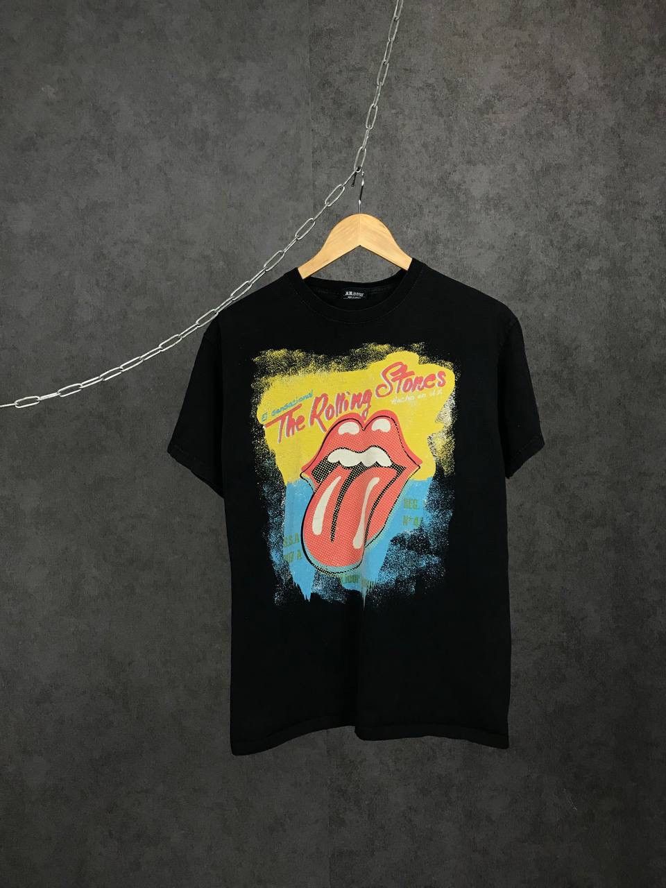 Band Tees × The Rolling Stones × Vintage The Rolling Stones vintage rock band tee Size US M / EU 48-50 / 2 - 1 Thumbnail