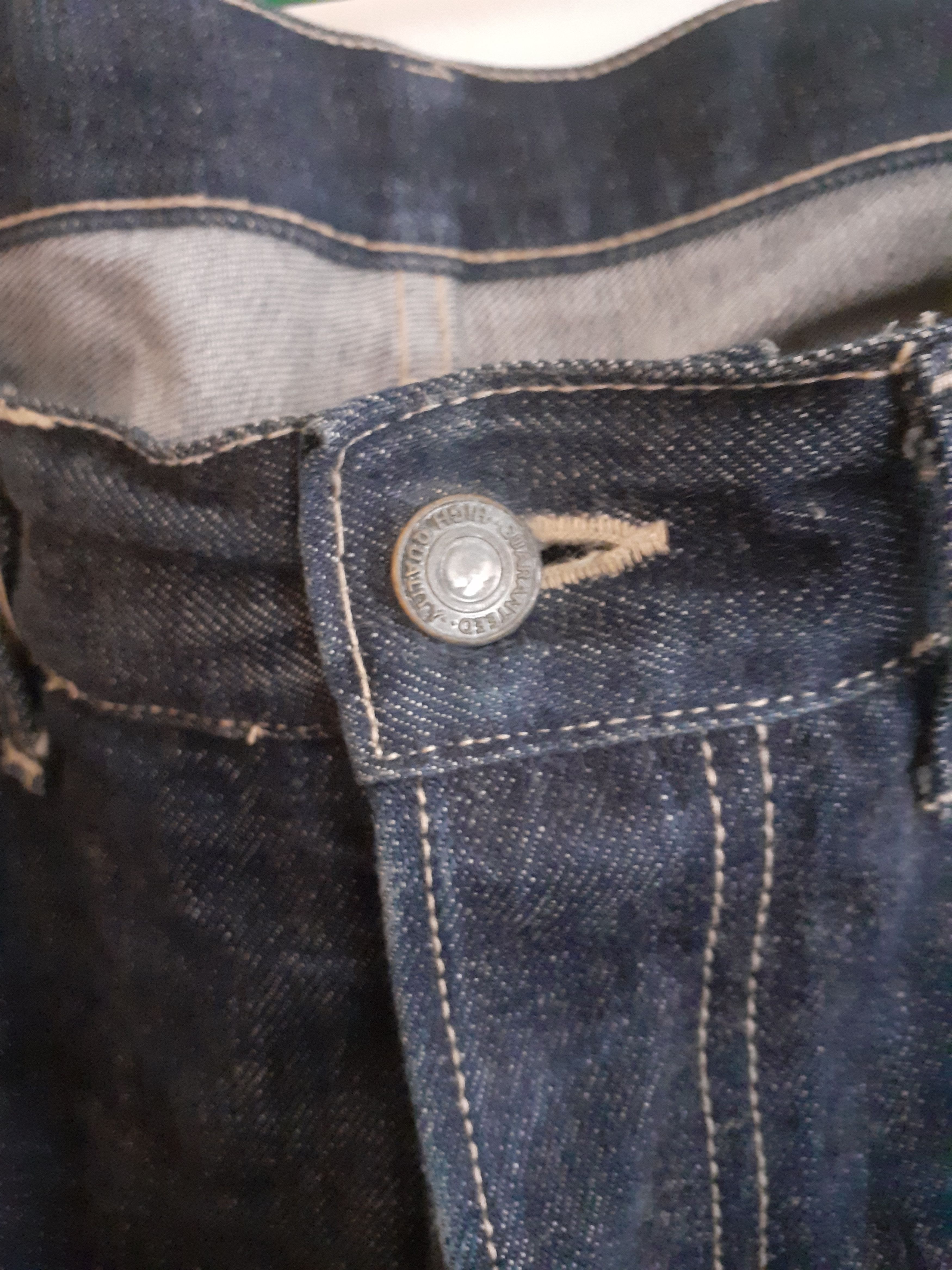 Japanese Brand Very Rare Vintage Selvedge Jeans Japan Size US 30 / EU 46 - 4 Thumbnail