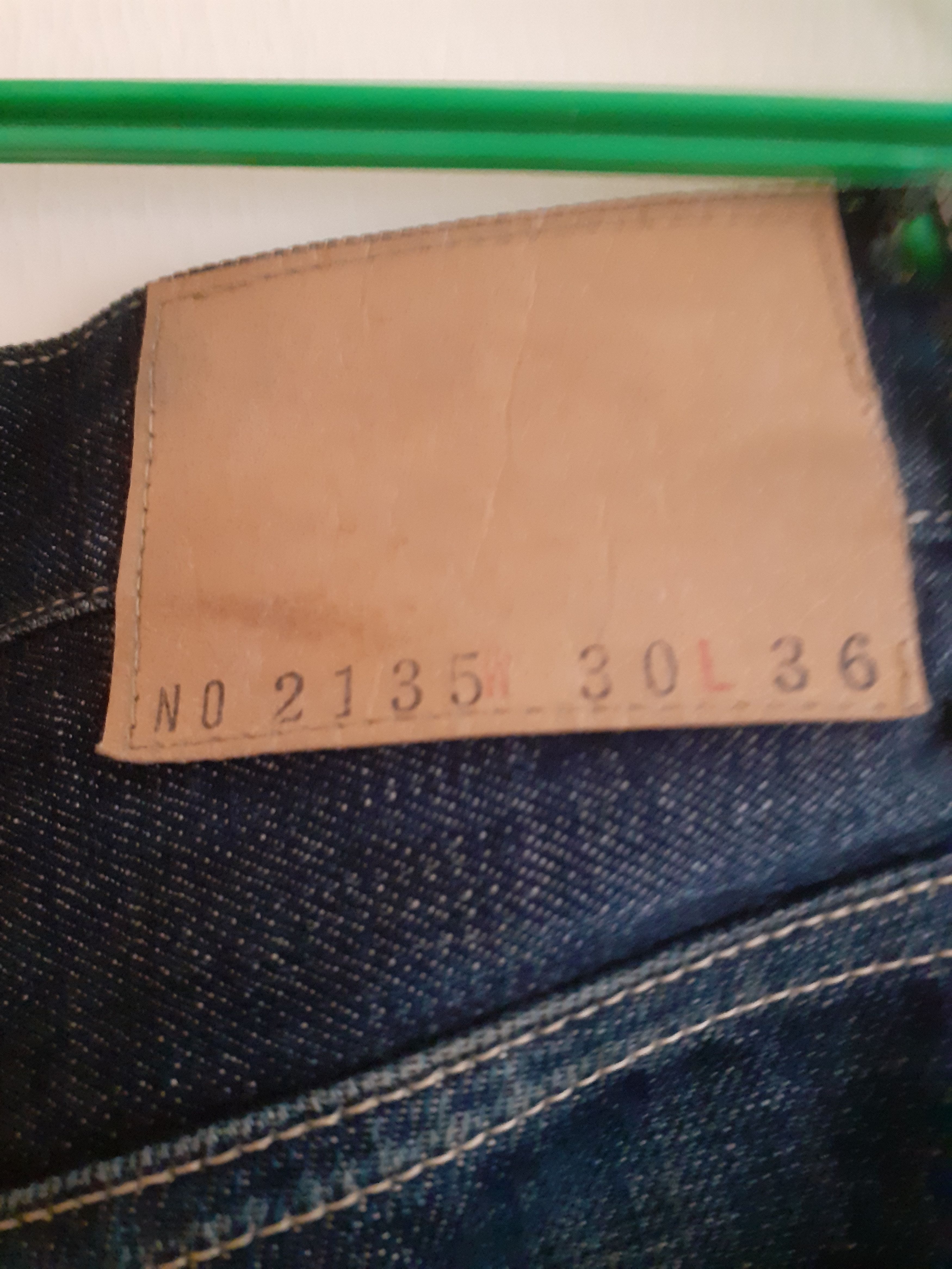 Japanese Brand Very Rare Vintage Selvedge Jeans Japan Size US 30 / EU 46 - 7 Thumbnail