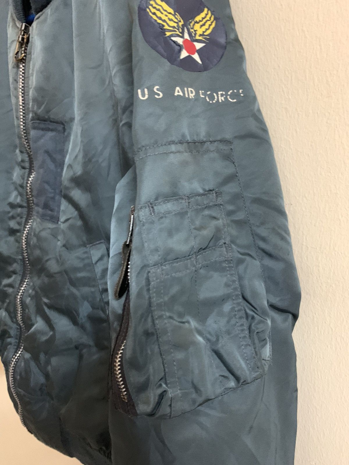 Vintage Nice Vintage MA-1 U.S Air Force Bomber Jacket Size US M / EU 48-50 / 2 - 5 Thumbnail