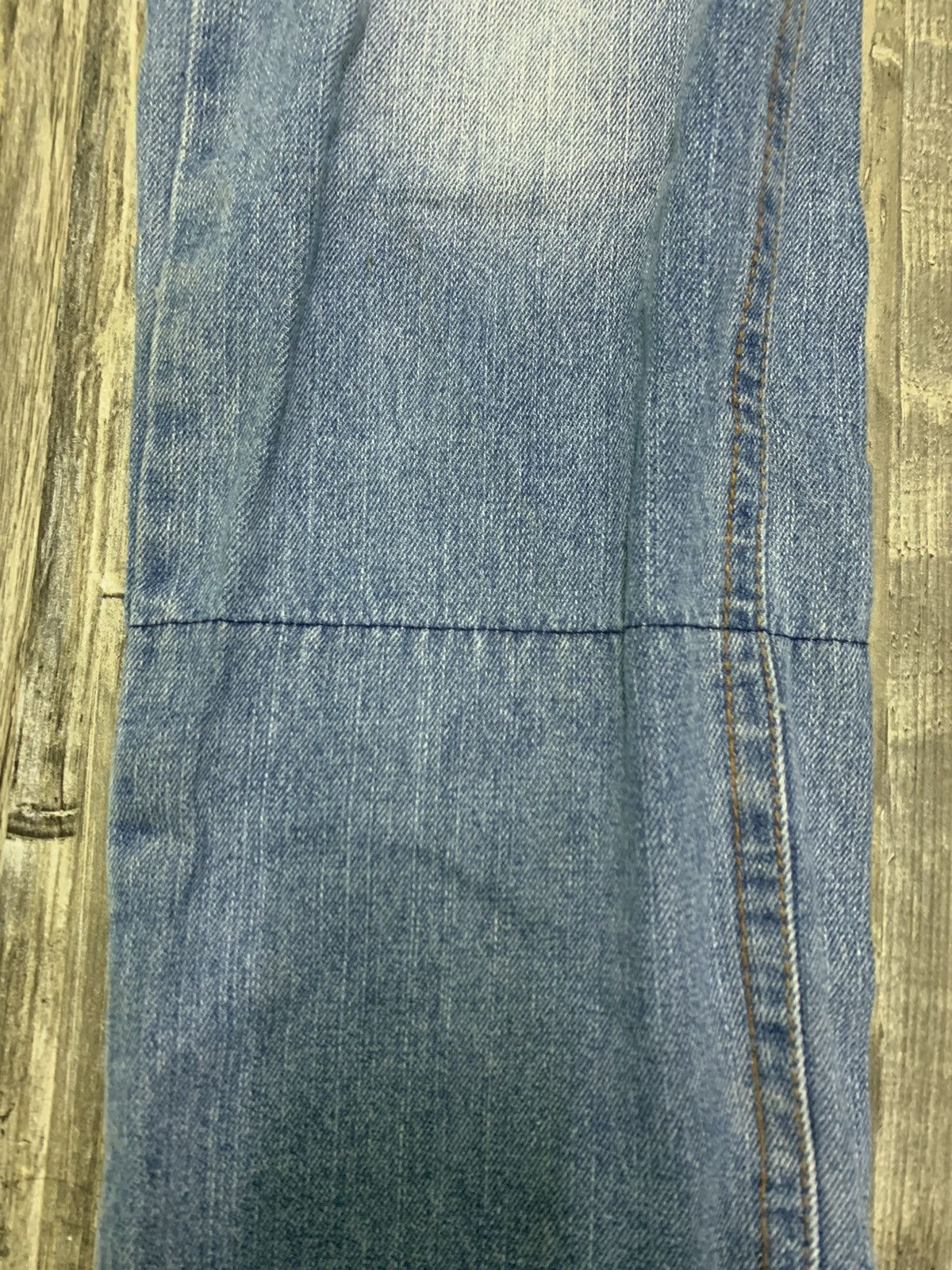 Designer Nice Surf And Love Patchwork Jeans Size US 33 - 11 Thumbnail