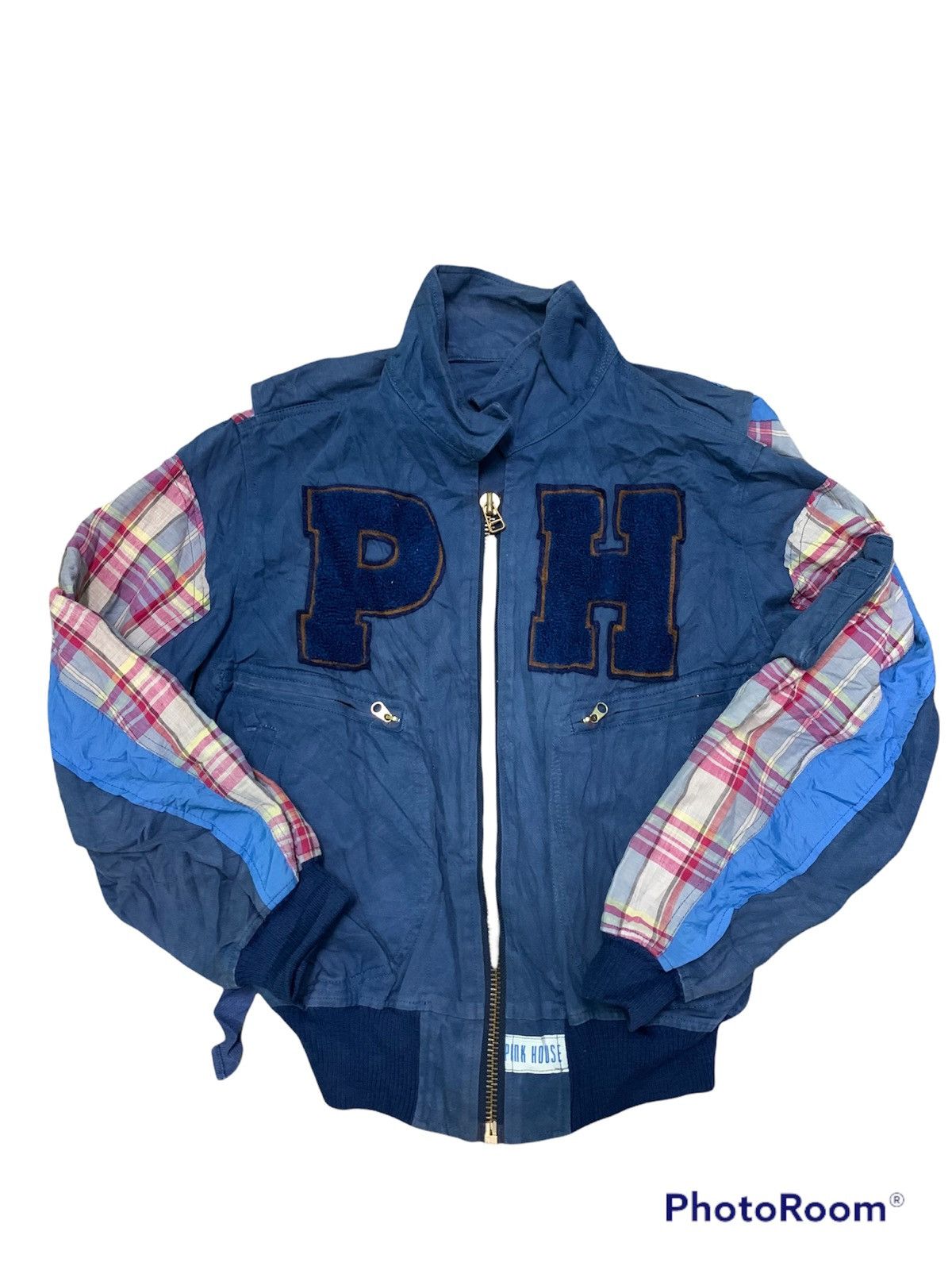 Pink House Nice Embroidery Spell Out Logo Pink House Bomber Jacket Size US L / EU 52-54 / 3 - 1 Thumbnail