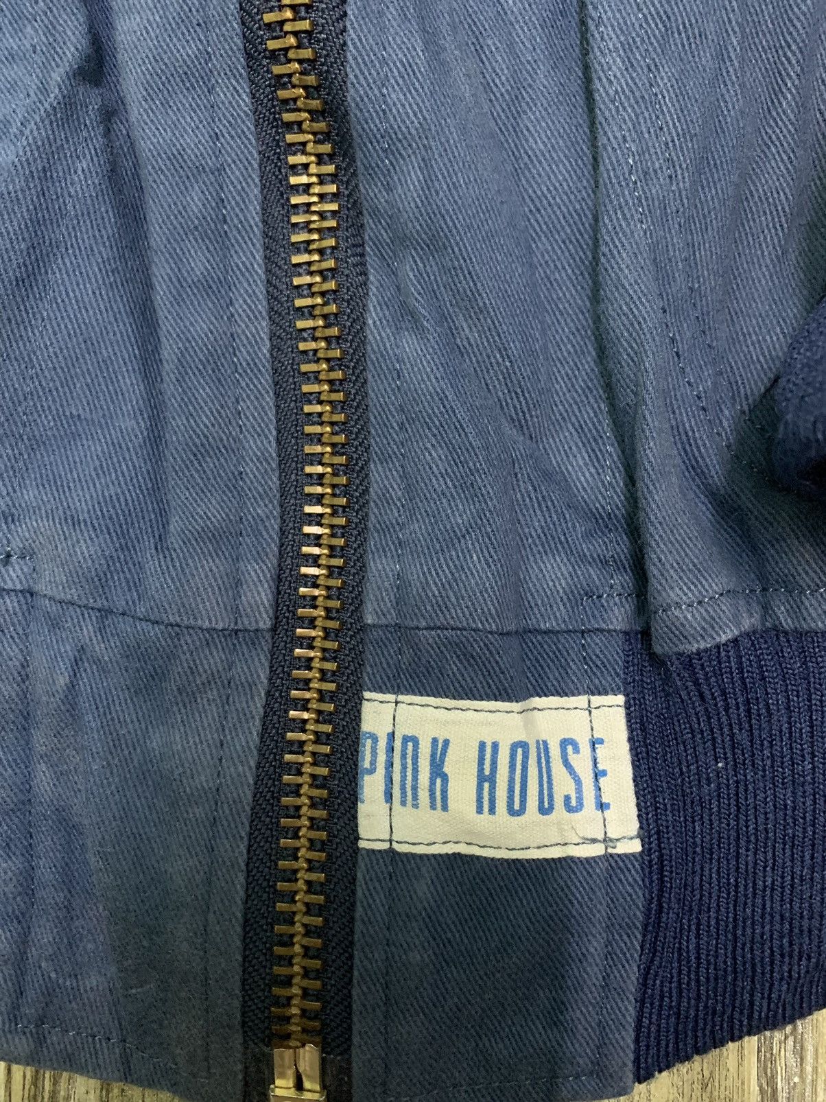 Pink House Nice Embroidery Spell Out Logo Pink House Bomber Jacket Size US L / EU 52-54 / 3 - 5 Thumbnail
