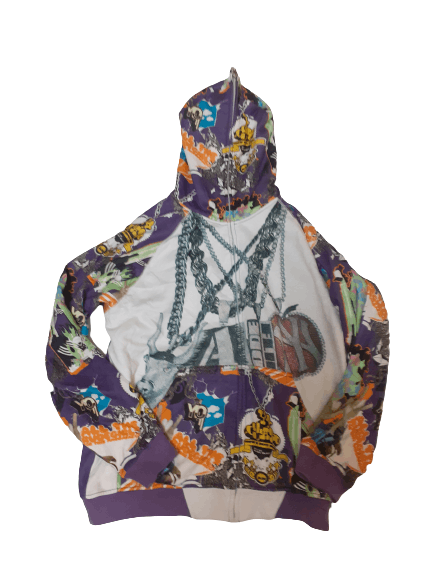 Rap Tees Very Nice Hip Hop Over Print Hoodies Size US XL / EU 56 / 4 - 3 Thumbnail