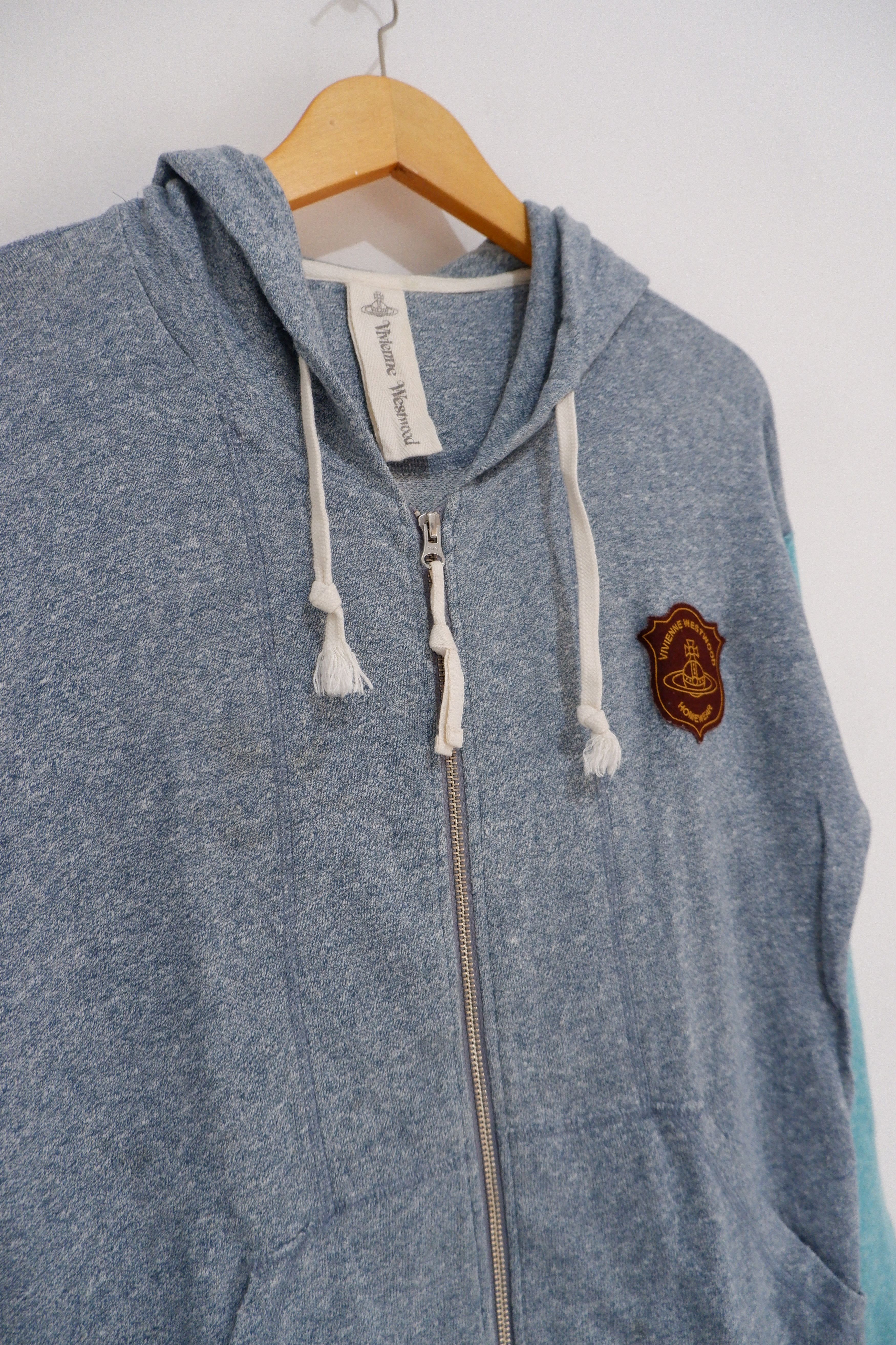 Vivienne Westwood Vivienne Westwood Homewear Zip Up Hoodie Size US M / EU 48-50 / 2 - 8 Thumbnail