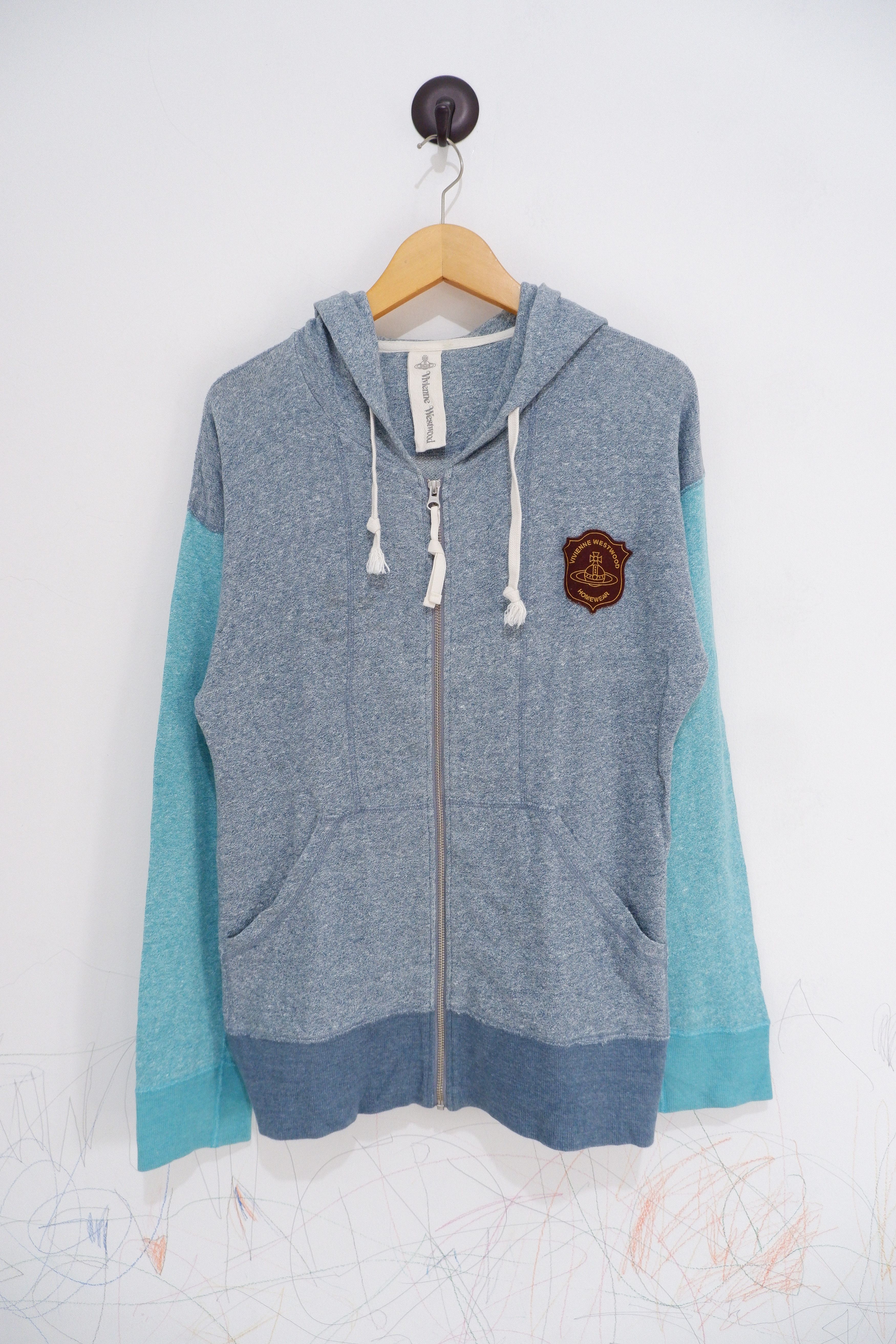 Vivienne Westwood Vivienne Westwood Homewear Zip Up Hoodie Size US M / EU 48-50 / 2 - 1 Thumbnail