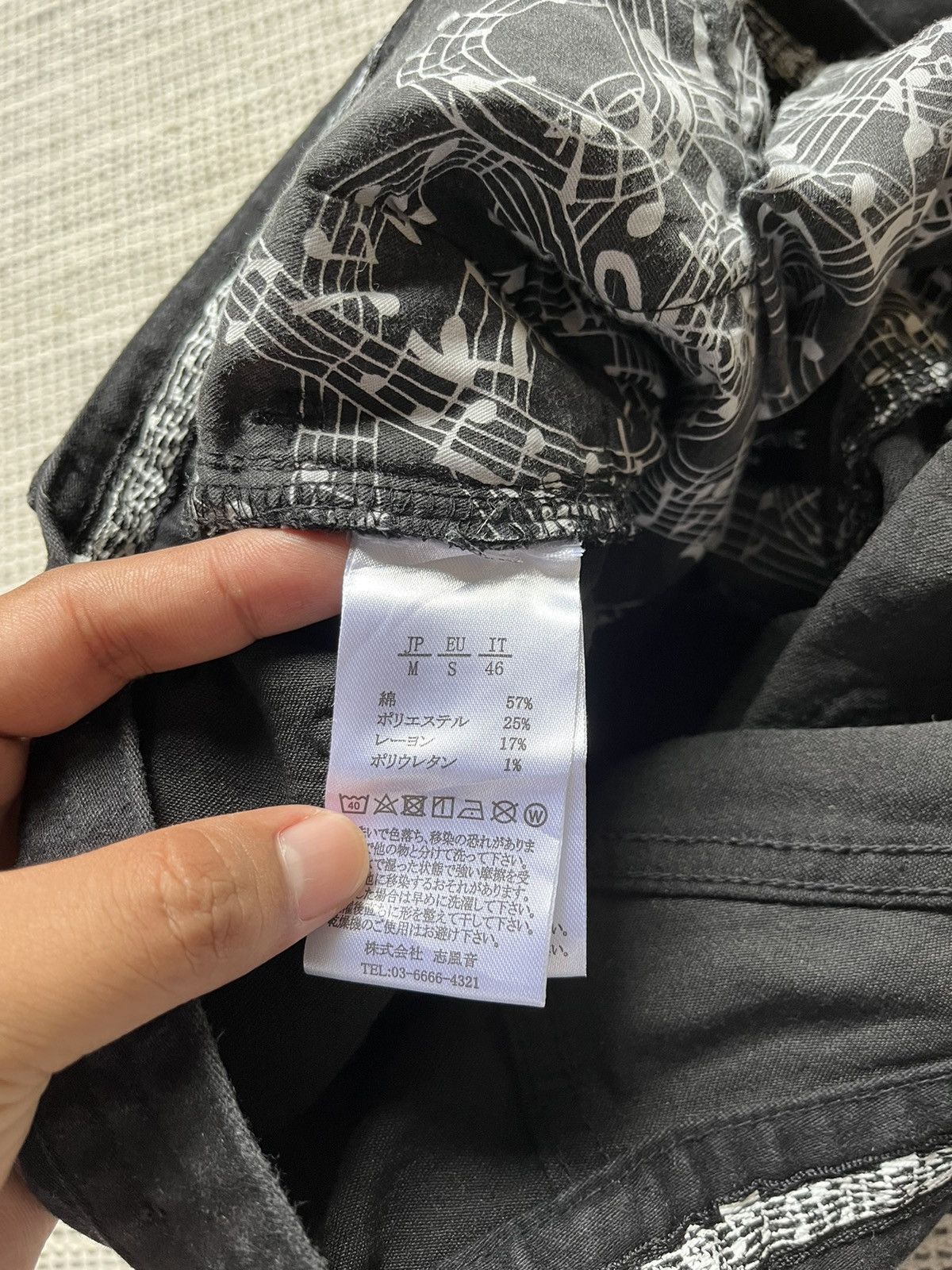 Japanese Brand × Number (N)ine Rare Number Nine Distressed Paint Splatter denim pants Size US 31 - 8 Thumbnail