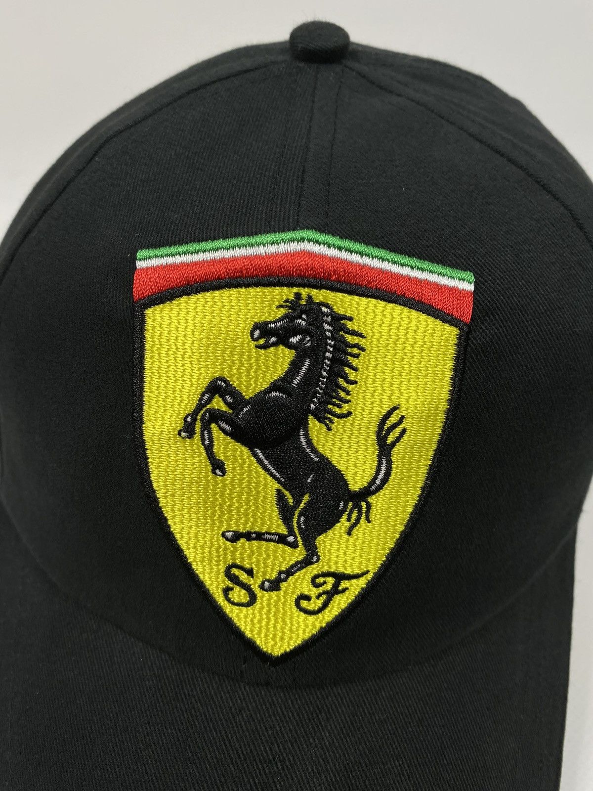 Ferrari 🔥LASTDROP🔥#7 Scuderia Shell Helix Black Cap Hat Rare Size ONE SIZE - 5 Thumbnail