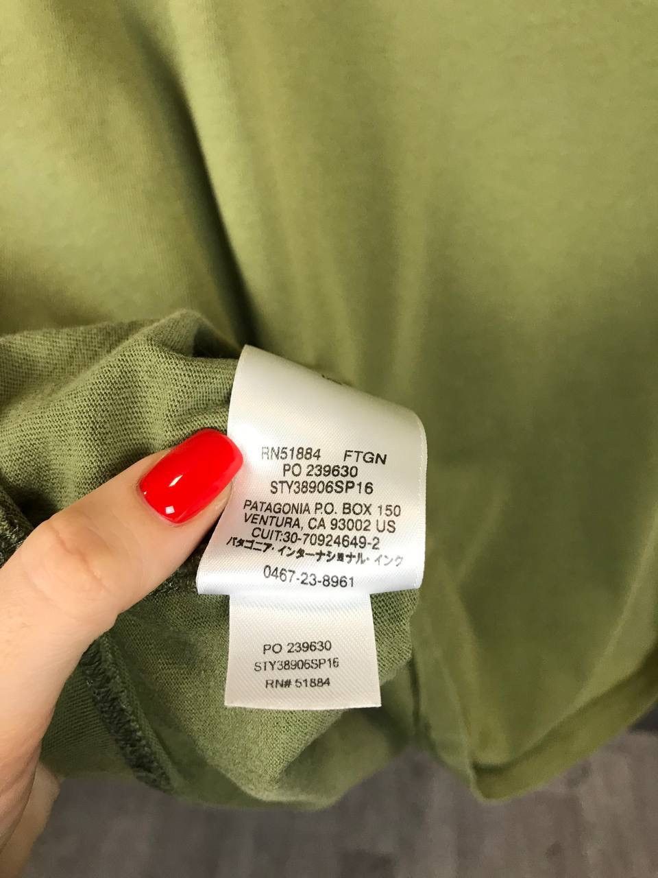 Patagonia Patagonia outdoor overprinted tee Size US M / EU 48-50 / 2 - 7 Thumbnail
