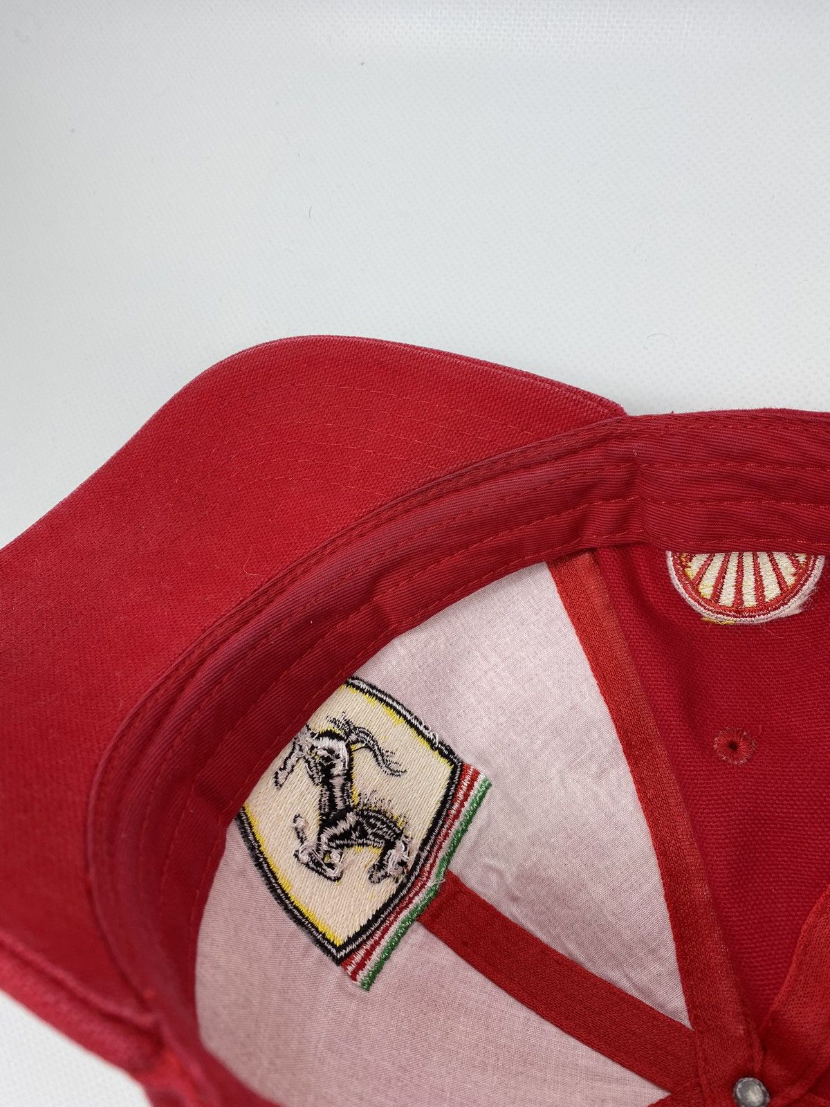Ferrari 🔥LASTDROP🔥#26 1999 Shell Red Vintage Authentic Hat Cap Size ONE SIZE - 16 Thumbnail