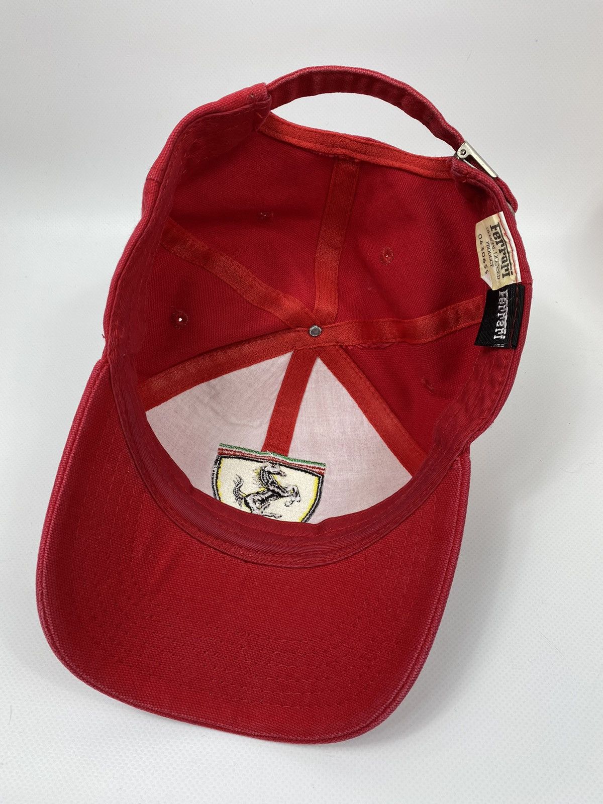 Ferrari 🔥LASTDROP🔥#26 1999 Shell Red Vintage Authentic Hat Cap Size ONE SIZE - 15 Thumbnail
