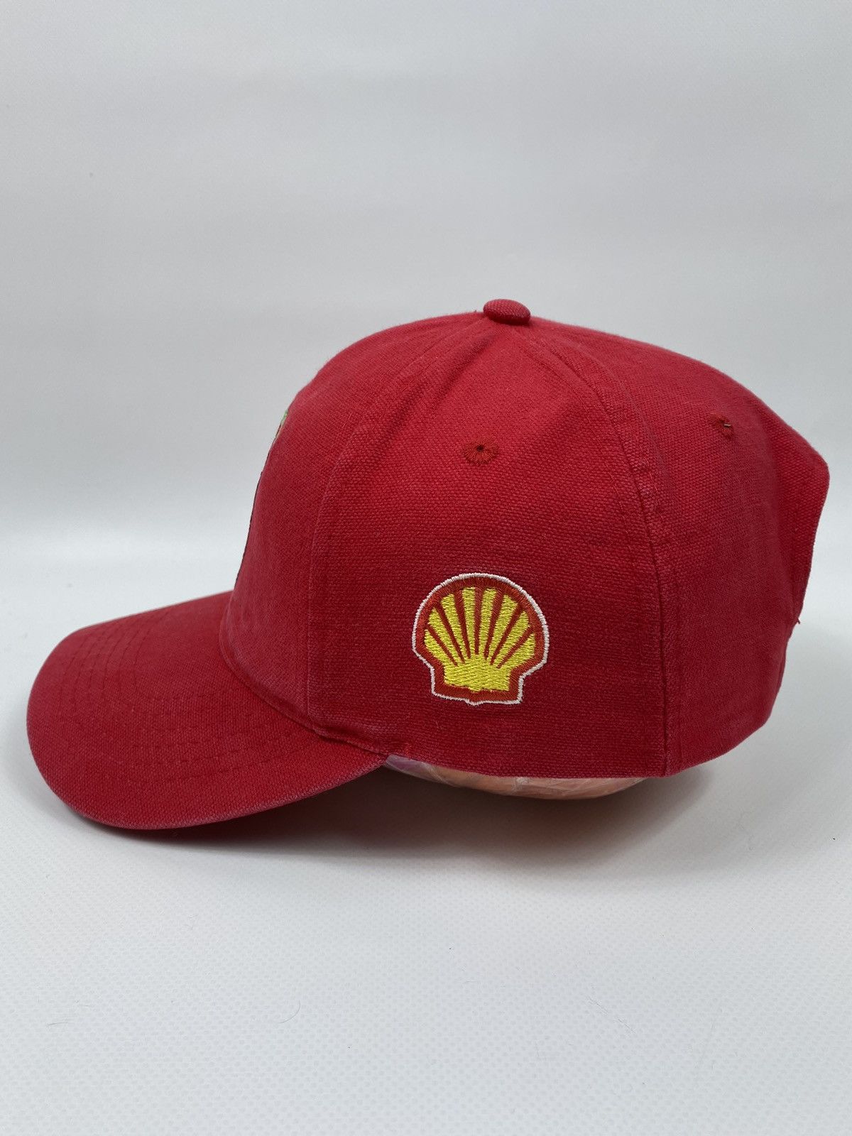 Ferrari 🔥LASTDROP🔥#26 1999 Shell Red Vintage Authentic Hat Cap Size ONE SIZE - 6 Thumbnail