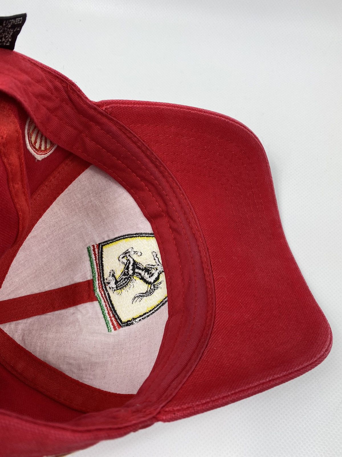 Ferrari 🔥LASTDROP🔥#26 1999 Shell Red Vintage Authentic Hat Cap Size ONE SIZE - 19 Thumbnail