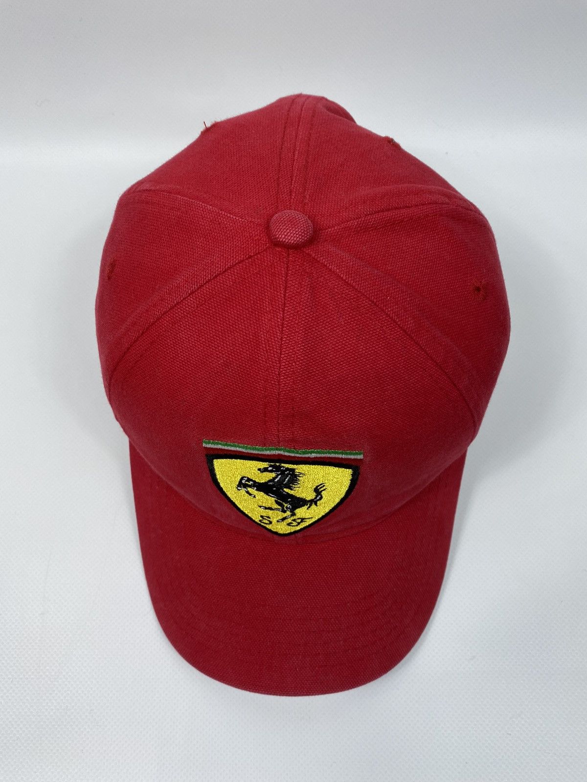 Ferrari 🔥LASTDROP🔥#26 1999 Shell Red Vintage Authentic Hat Cap Size ONE SIZE - 5 Thumbnail