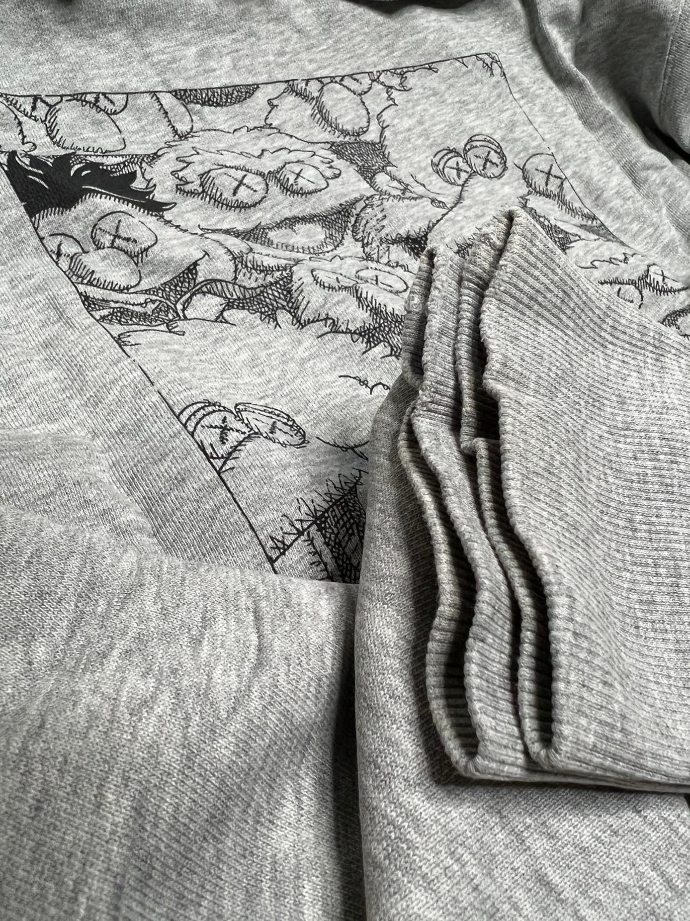 Kaws × Uniqlo KAWS x Uniqlo x Sesame Street XX Sweatshirt Gray Size US M / EU 48-50 / 2 - 8 Thumbnail
