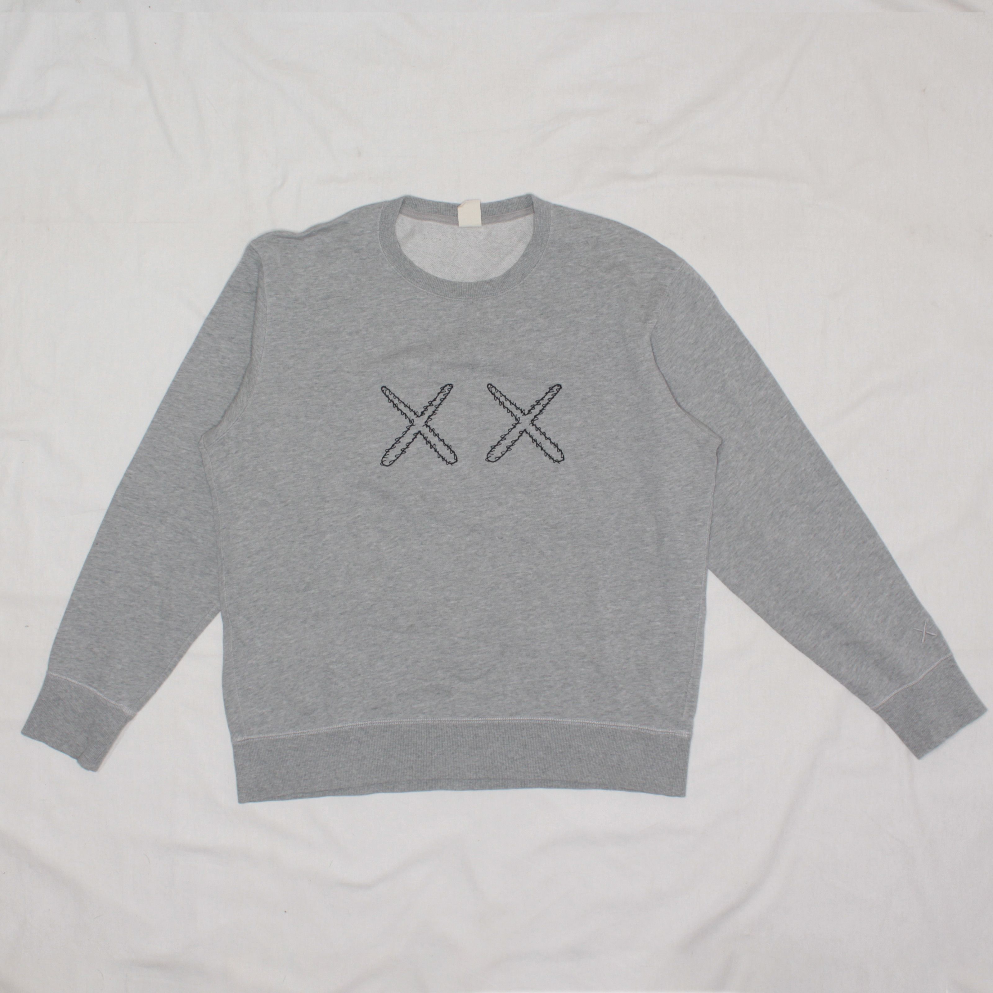 Kaws × Uniqlo KAWS x Uniqlo x Sesame Street XX Sweatshirt Gray Size US M / EU 48-50 / 2 - 1 Thumbnail