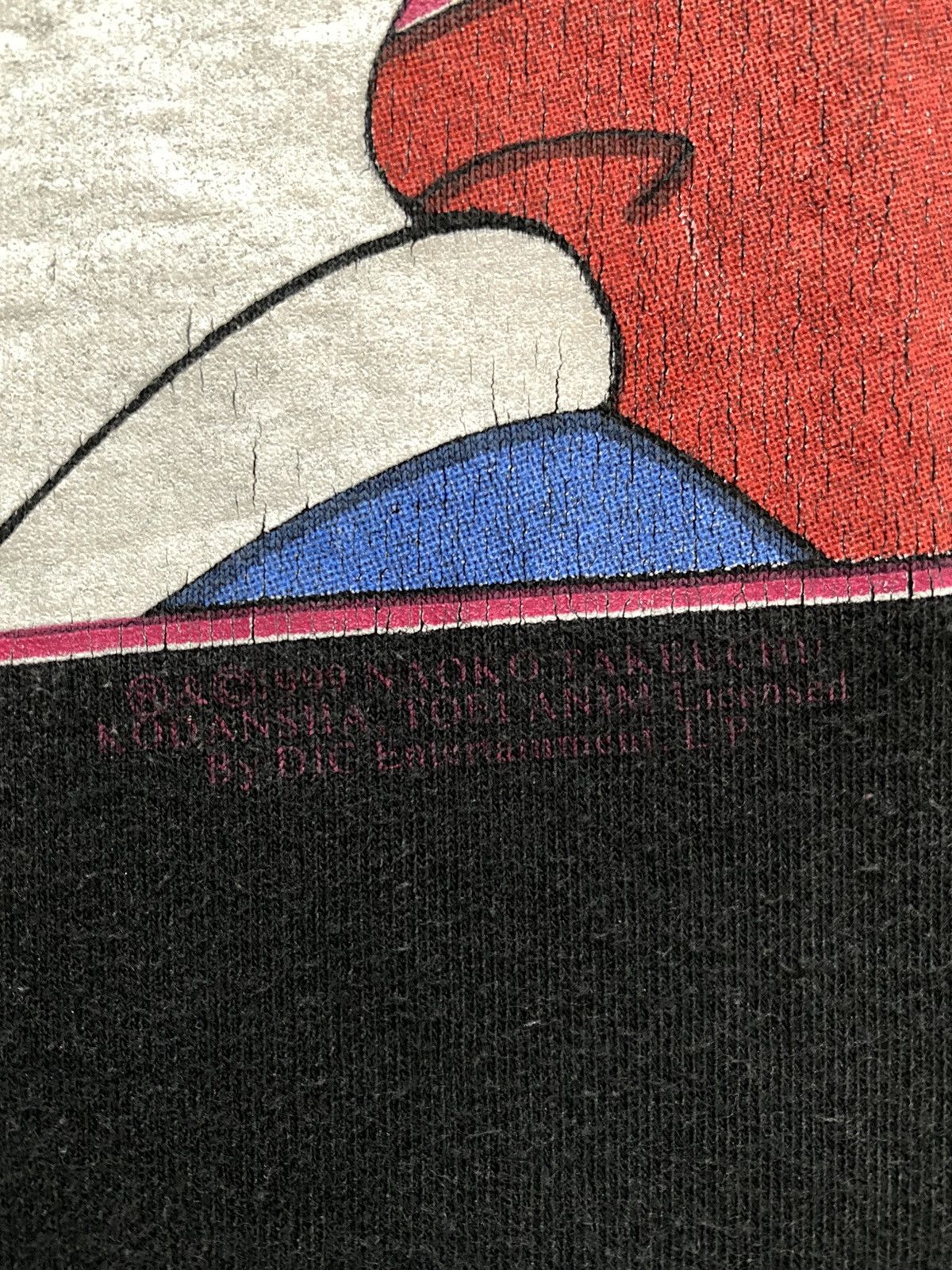Vintage Vintage 1999 Sailor Moon Tee Size US L / EU 52-54 / 3 - 4 Thumbnail