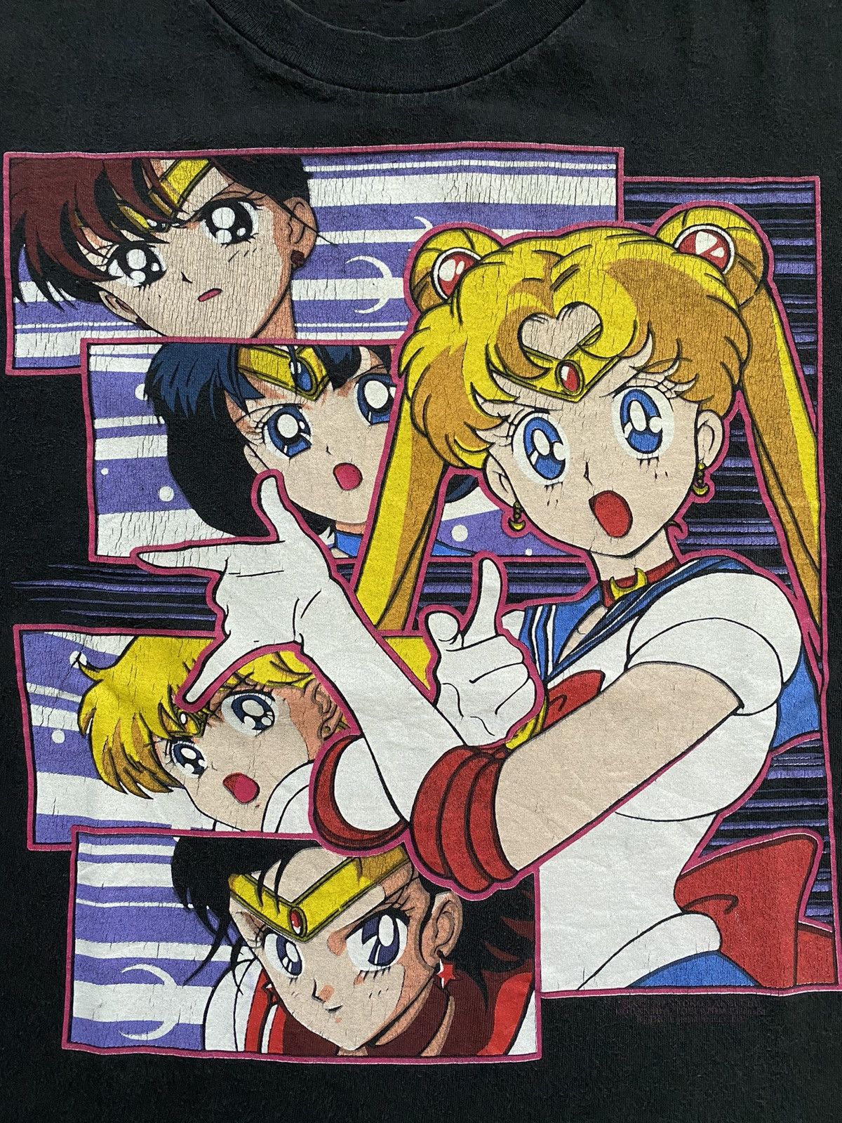 Vintage Vintage 1999 Sailor Moon Tee Size US L / EU 52-54 / 3 - 3 Thumbnail