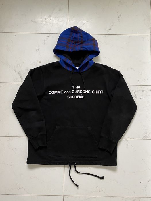 Supreme cdg cheap hoodie 2015