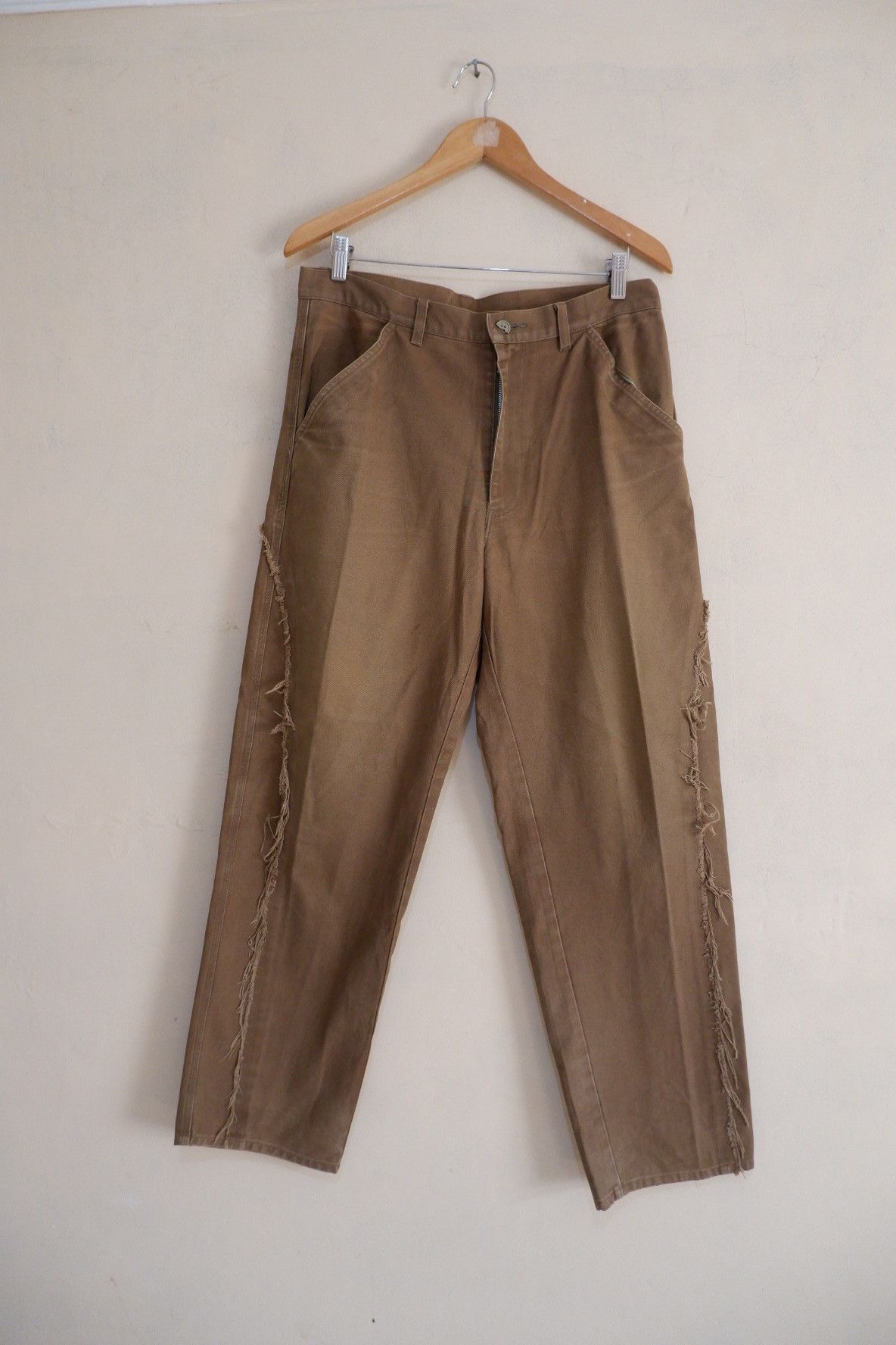 image of Si Fury Military Deconstructed Pants in Brown, Men's (Size 33)