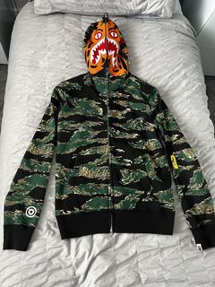 Bape Tiger Hoodie | Grailed