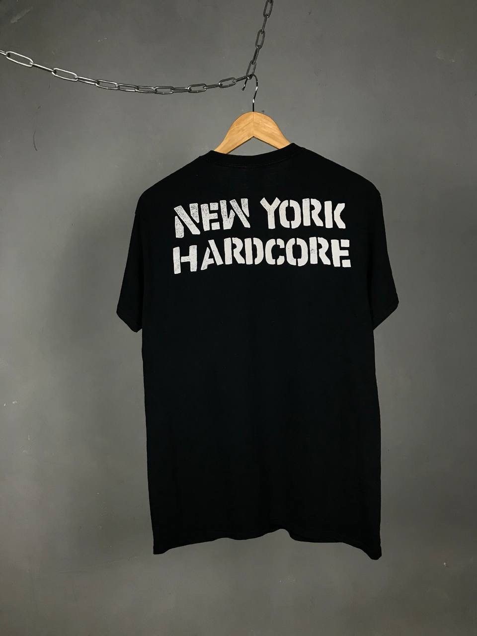Band Tees Agnostic Front NY Hardcore vintage rock band metal tee Size US M / EU 48-50 / 2 - 2 Thumbnail