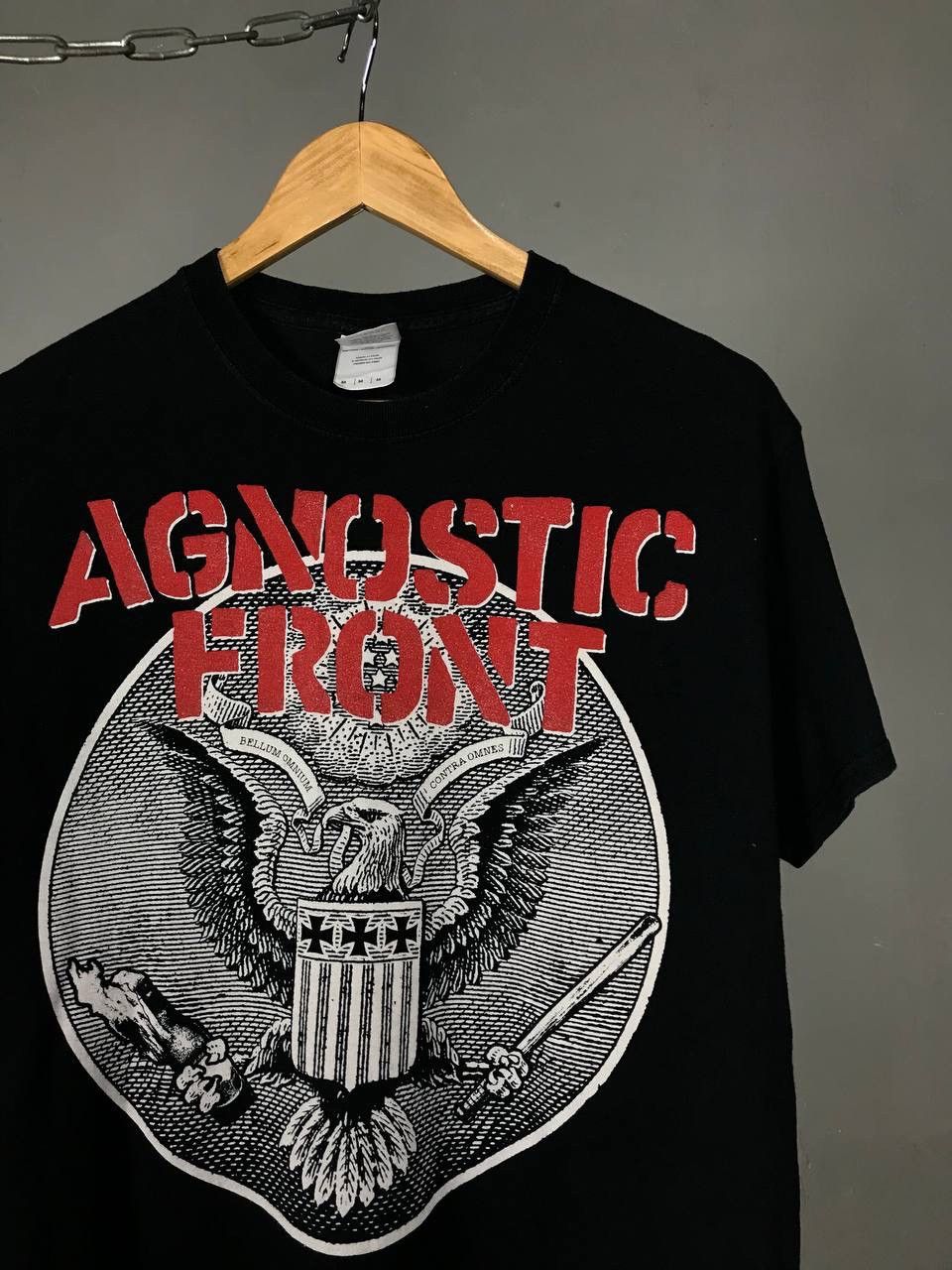 Band Tees Agnostic Front NY Hardcore vintage rock band metal tee Size US M / EU 48-50 / 2 - 3 Thumbnail