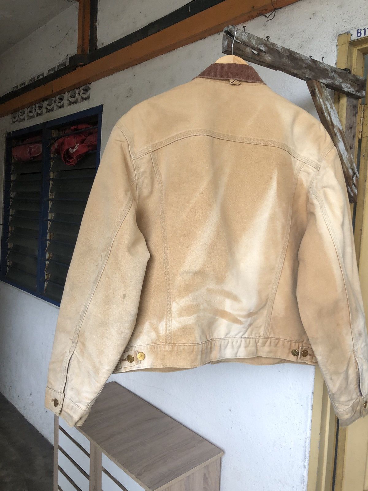 Carhartt Vintage Carhartt Distressed Detroit Jackets Size US L / EU 52-54 / 3 - 17 Thumbnail