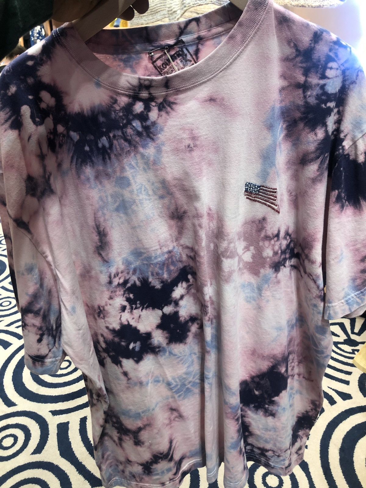 Kapital Kapital Ashbury Dyed skeleton Big T-Shirt Size US XL / EU 56 / 4 - 6 Thumbnail