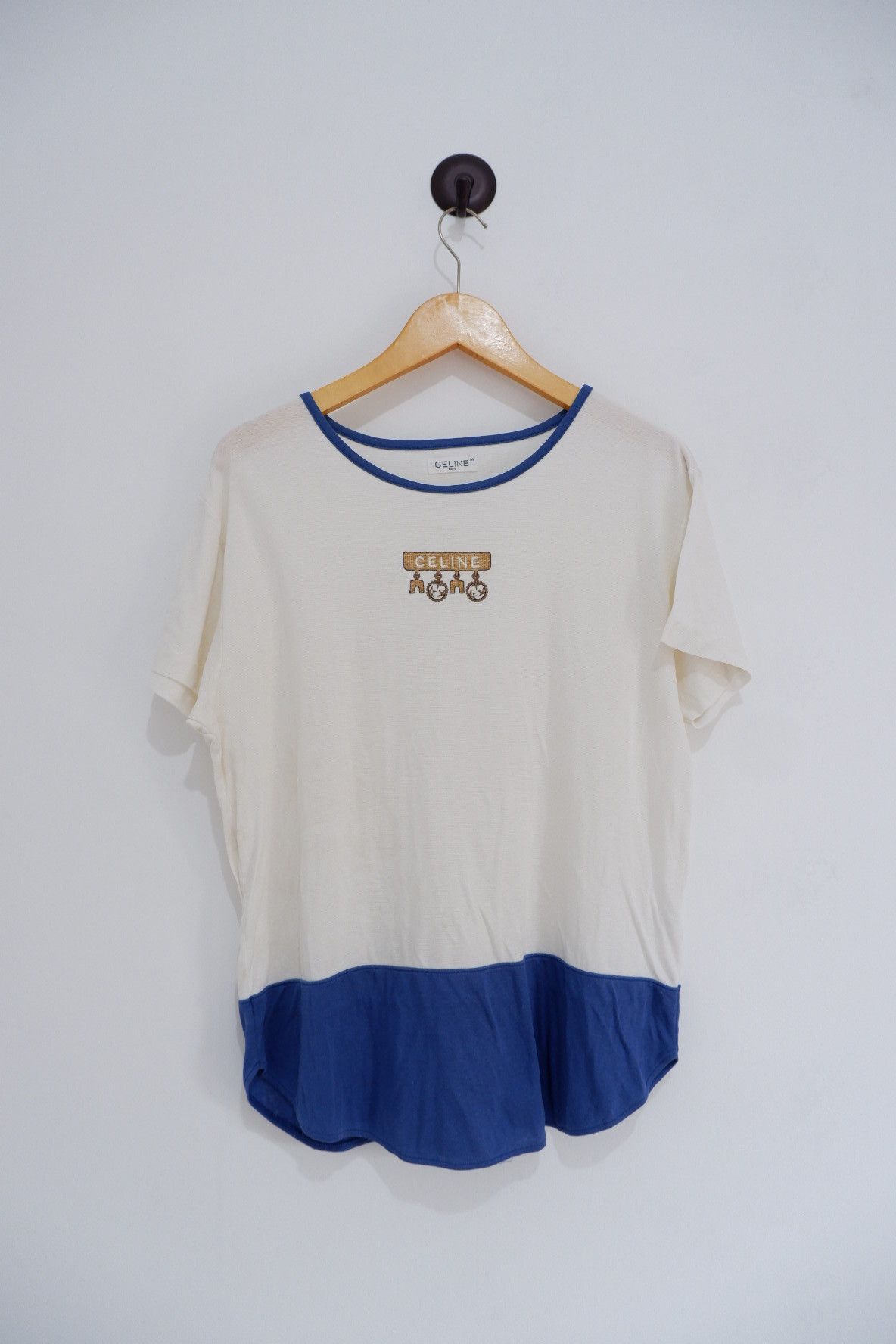 Celine Vintage Celine Paris T shirt | Womens Size US M / EU 48-50 / 2 - 1 Thumbnail
