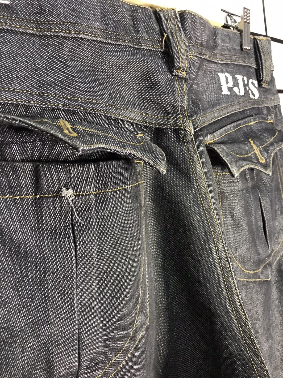Vintage Pj’s Surf Cargo Multi Pocket Baggy loose fit Denim