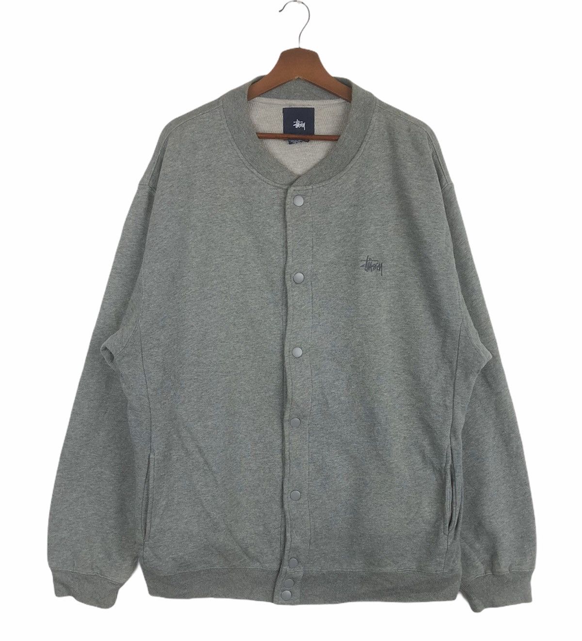 Stussy × Vintage VINTAGE STUSSY SKATEBOARD VARSITY XL SIZE Size US XL / EU 56 / 4 - 1 Thumbnail