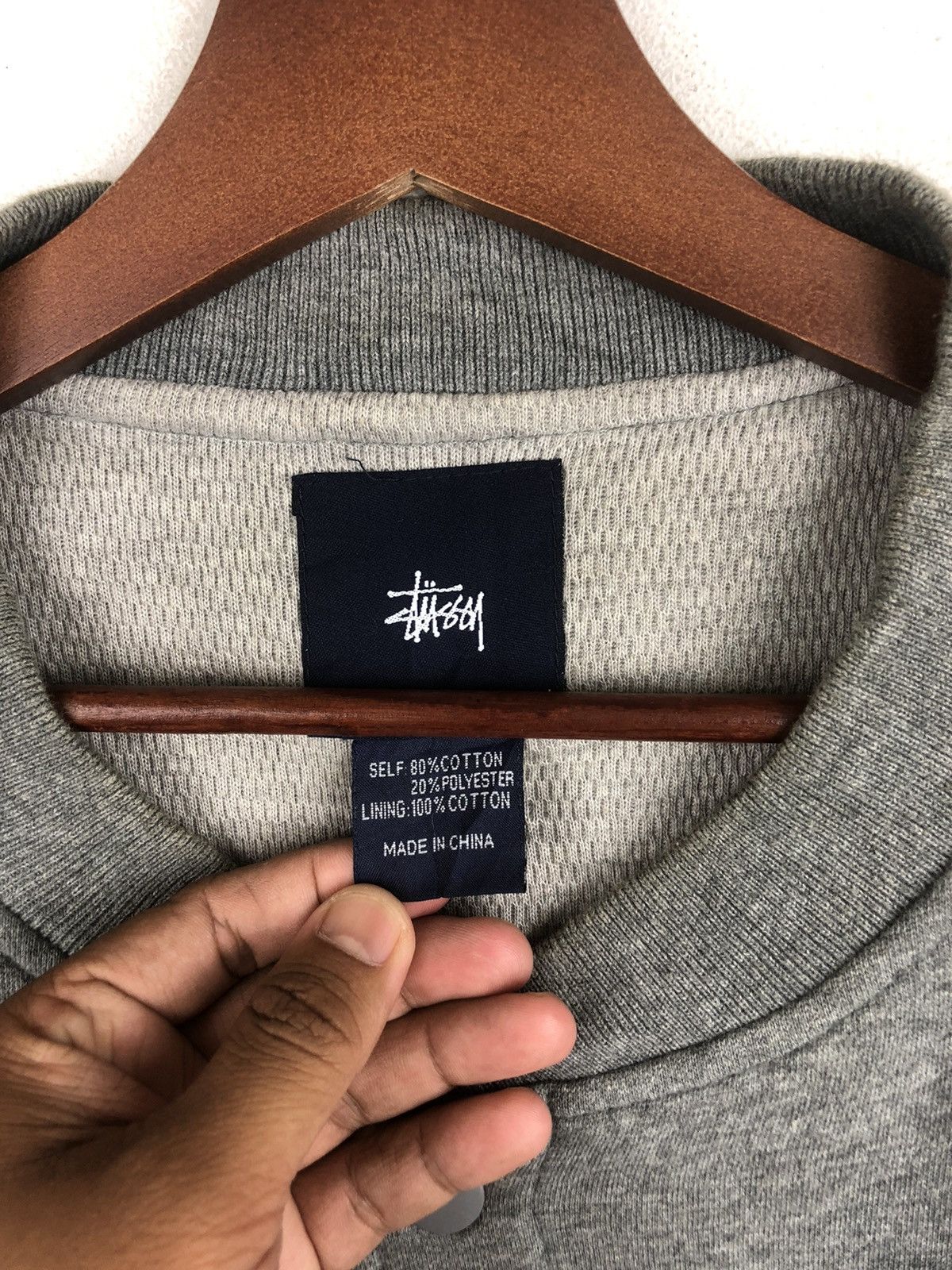 Stussy × Vintage VINTAGE STUSSY SKATEBOARD VARSITY XL SIZE Size US XL / EU 56 / 4 - 3 Thumbnail