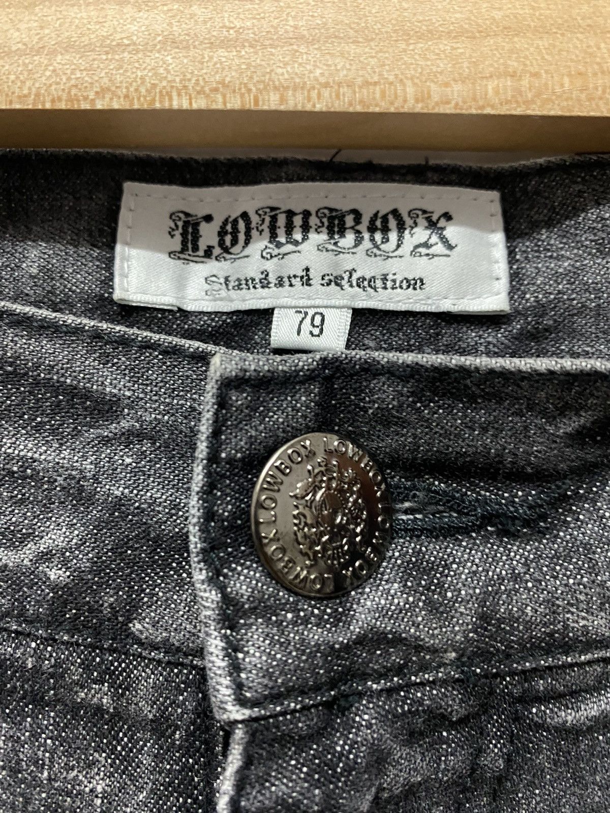 Designer × Japanese Brand LowBoX Japan Cargo Multi Pocket Cropped Denim Pants Size US 32 / EU 48 - 15 Thumbnail