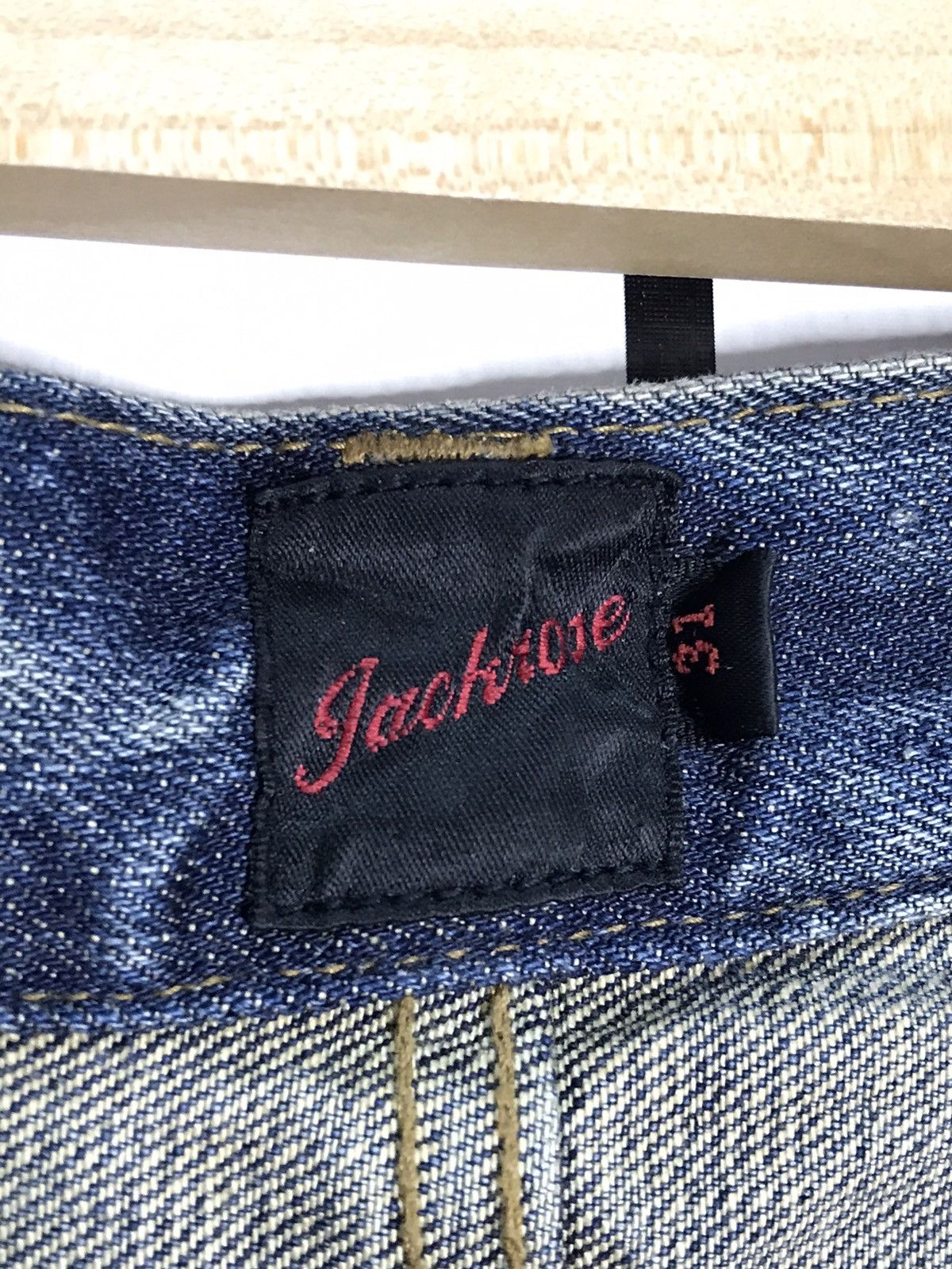 JACKROSE Jack Rose Japan distressed Slim Flare Bootcut Denim Size US 31 - 19 Thumbnail