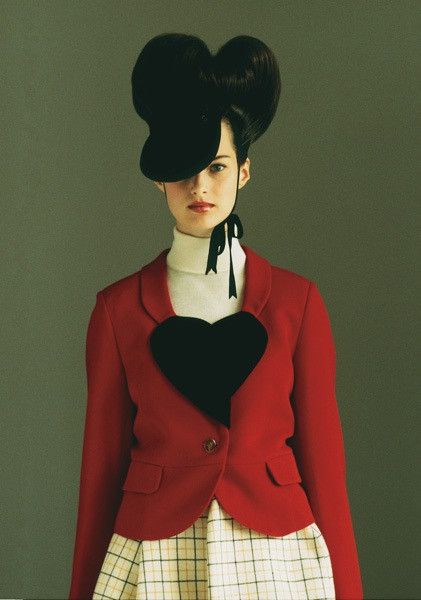 image of Vivienne Westwood Love Jacket Blazer Nana Osaki in Black, Women's (Size Small)