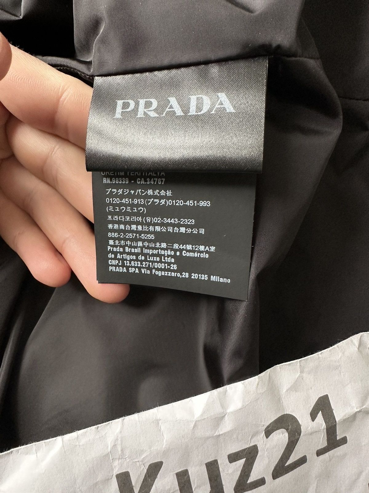 Prada Prada Padded nappa leather vest Size US L / EU 52-54 / 3 - 7 Thumbnail
