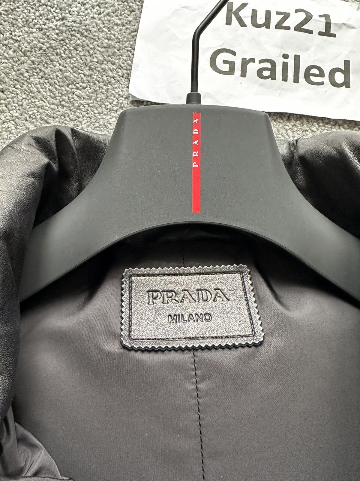 Prada Prada Padded nappa leather vest Size US L / EU 52-54 / 3 - 4 Thumbnail